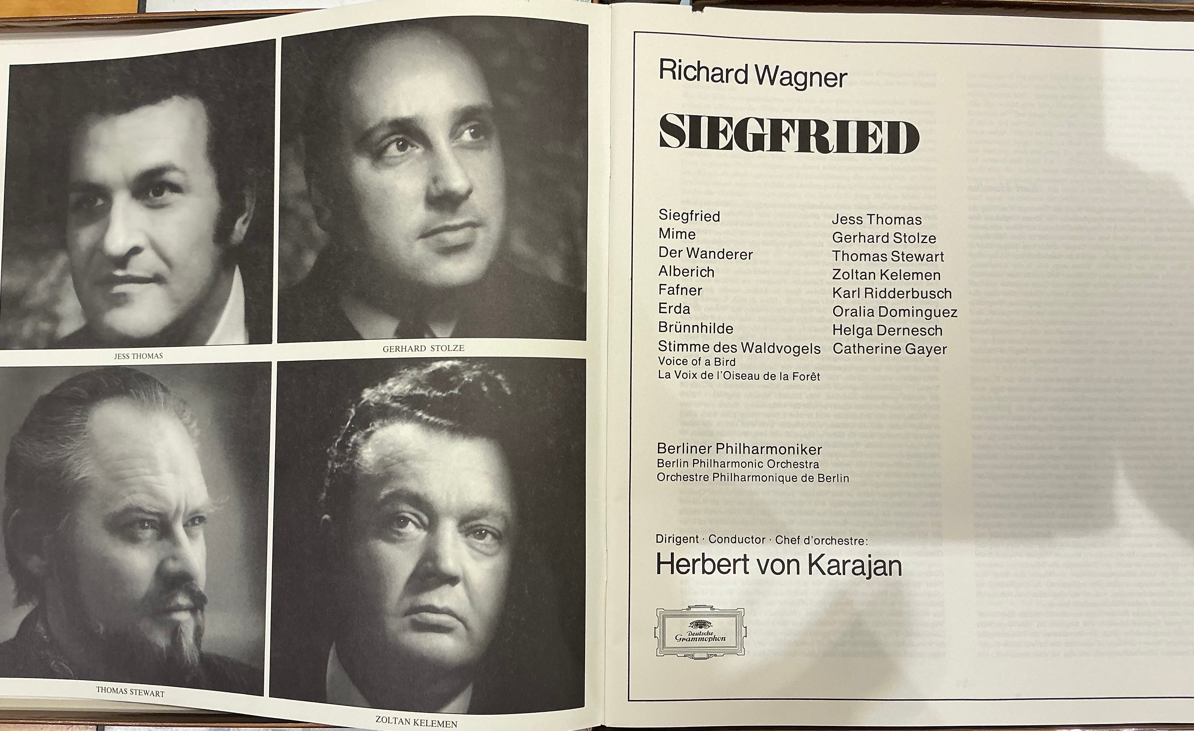 LP - Sigfried, Richard Wagner