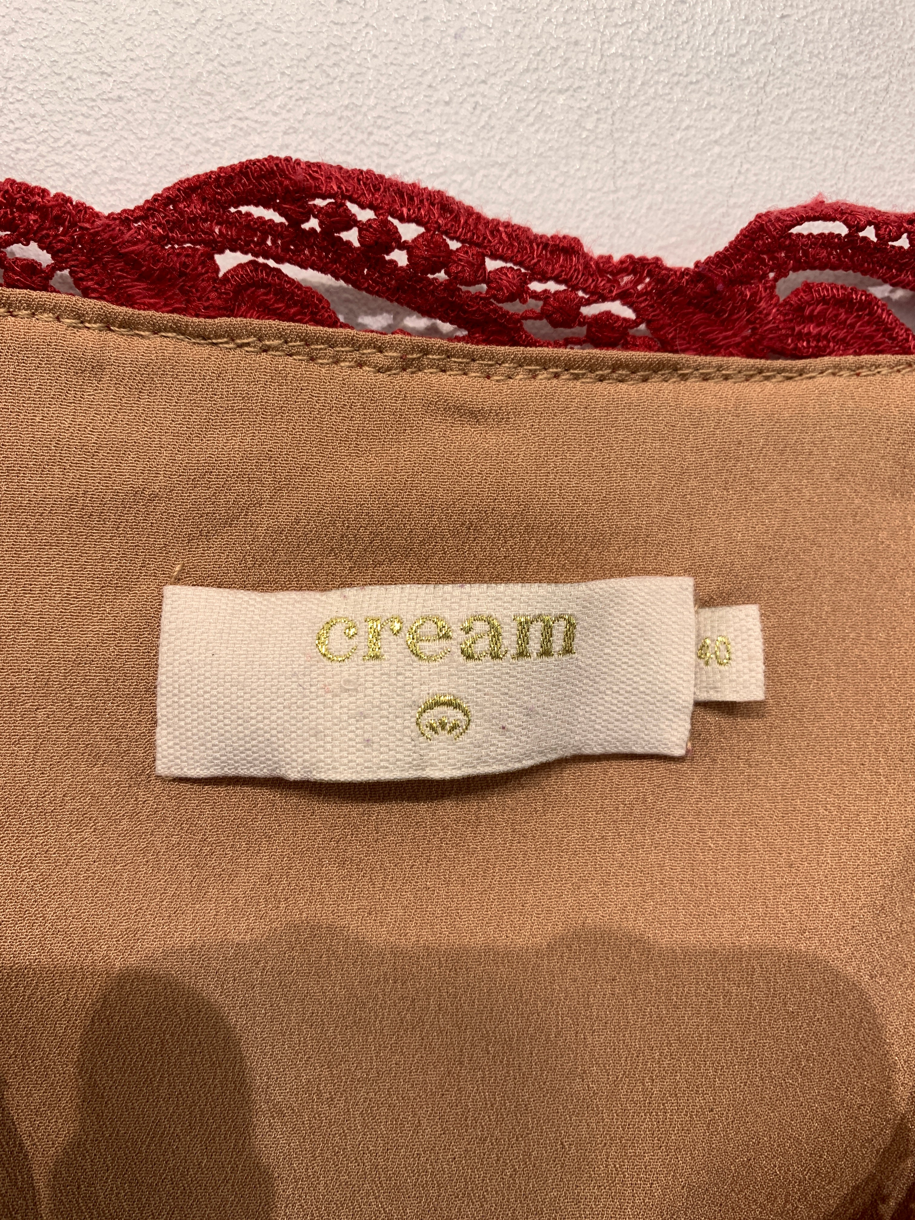 Cream Kjole