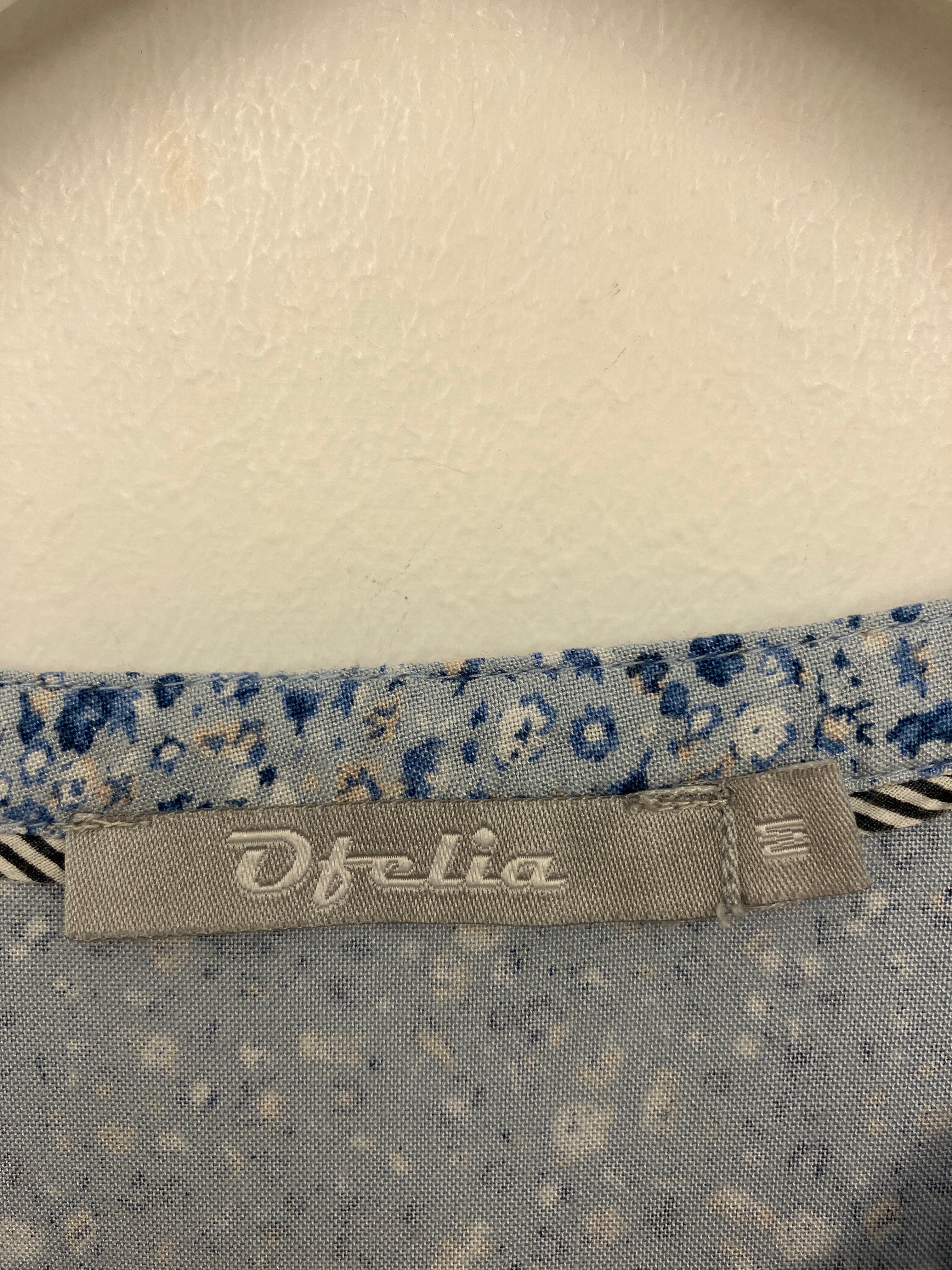 Ofelia blomstret bluse