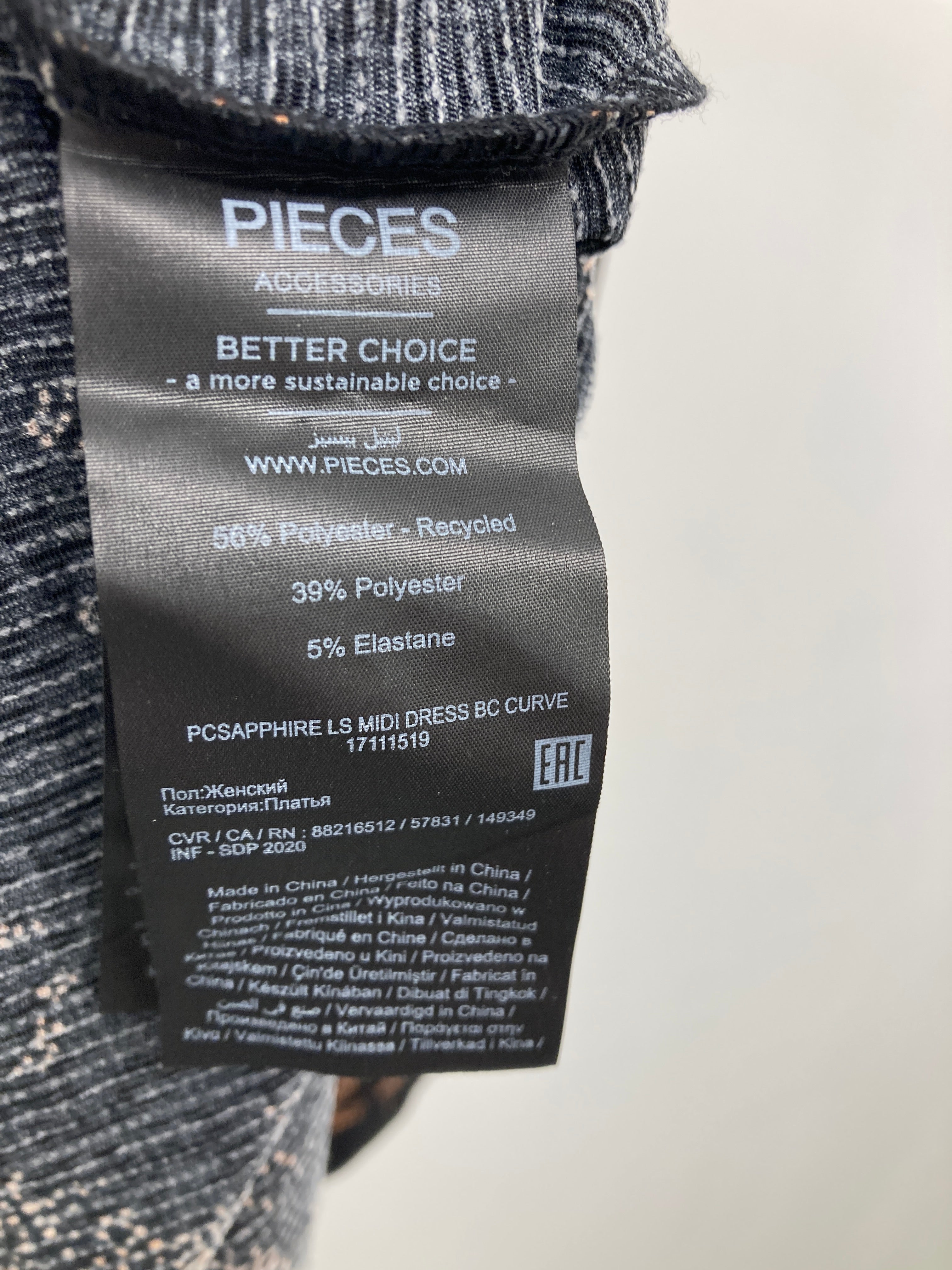 Pieces Kjole