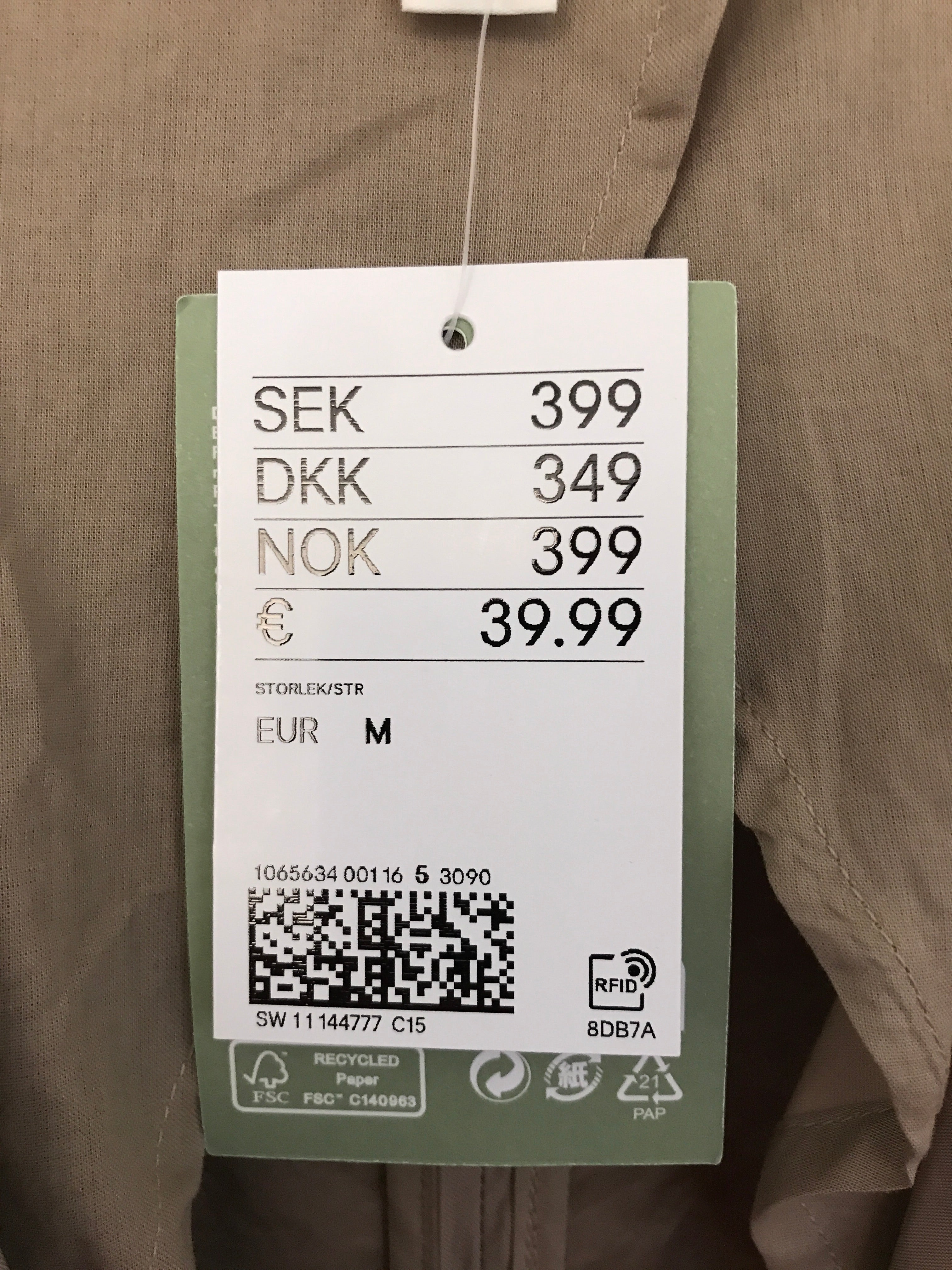 H&M Skjorte