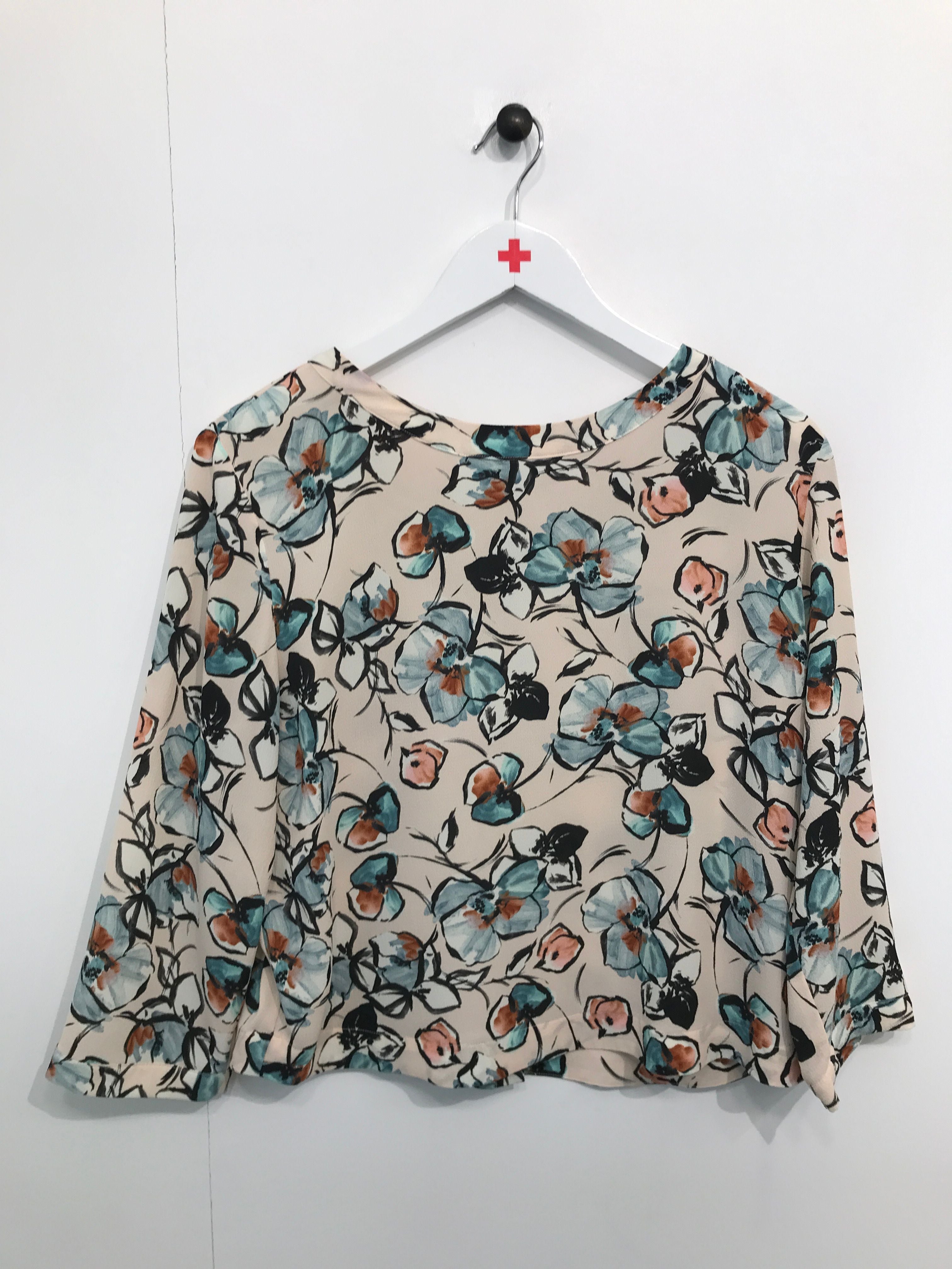 Sand Bluse
