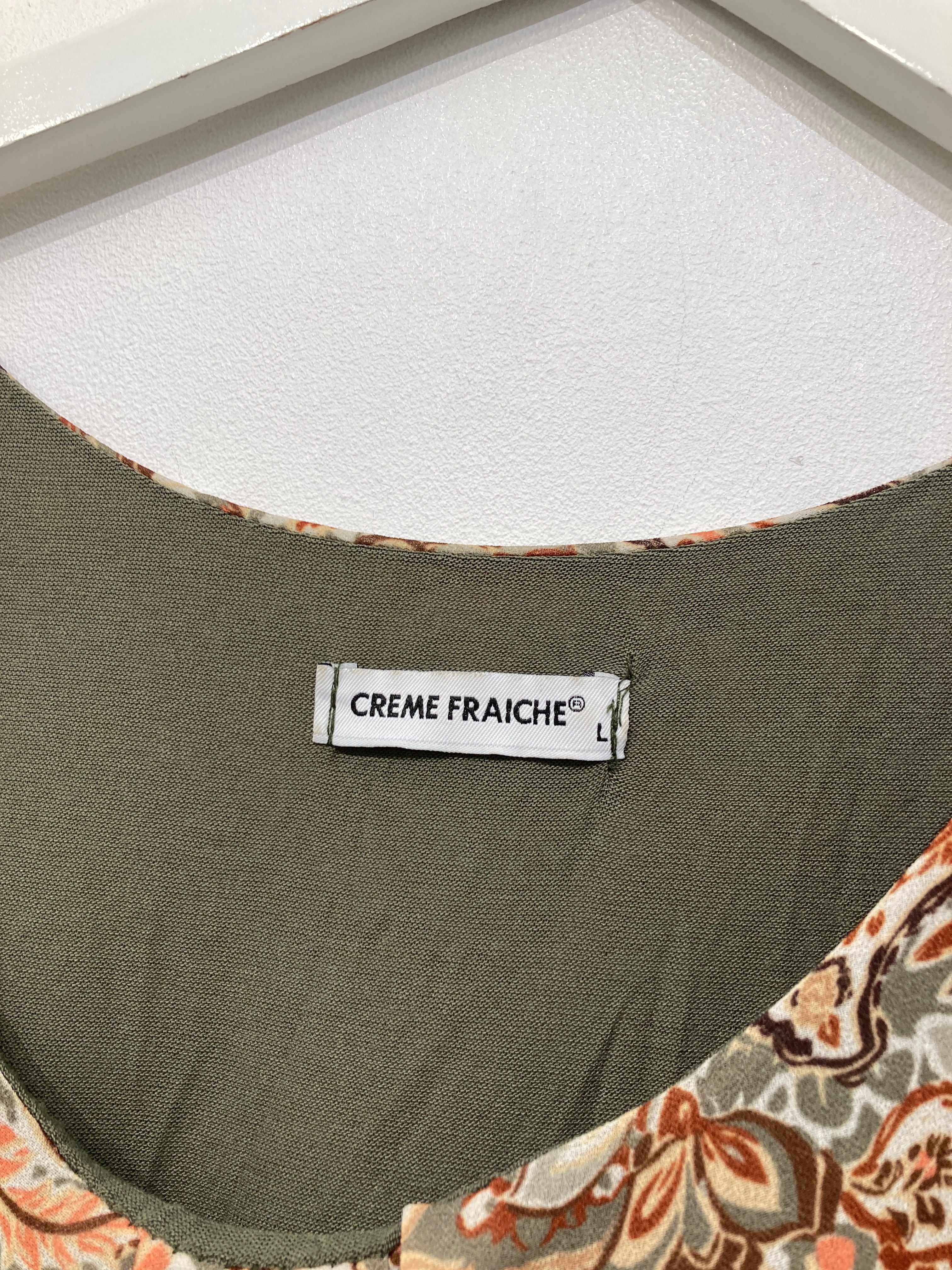 Creme Fraiche Bluse