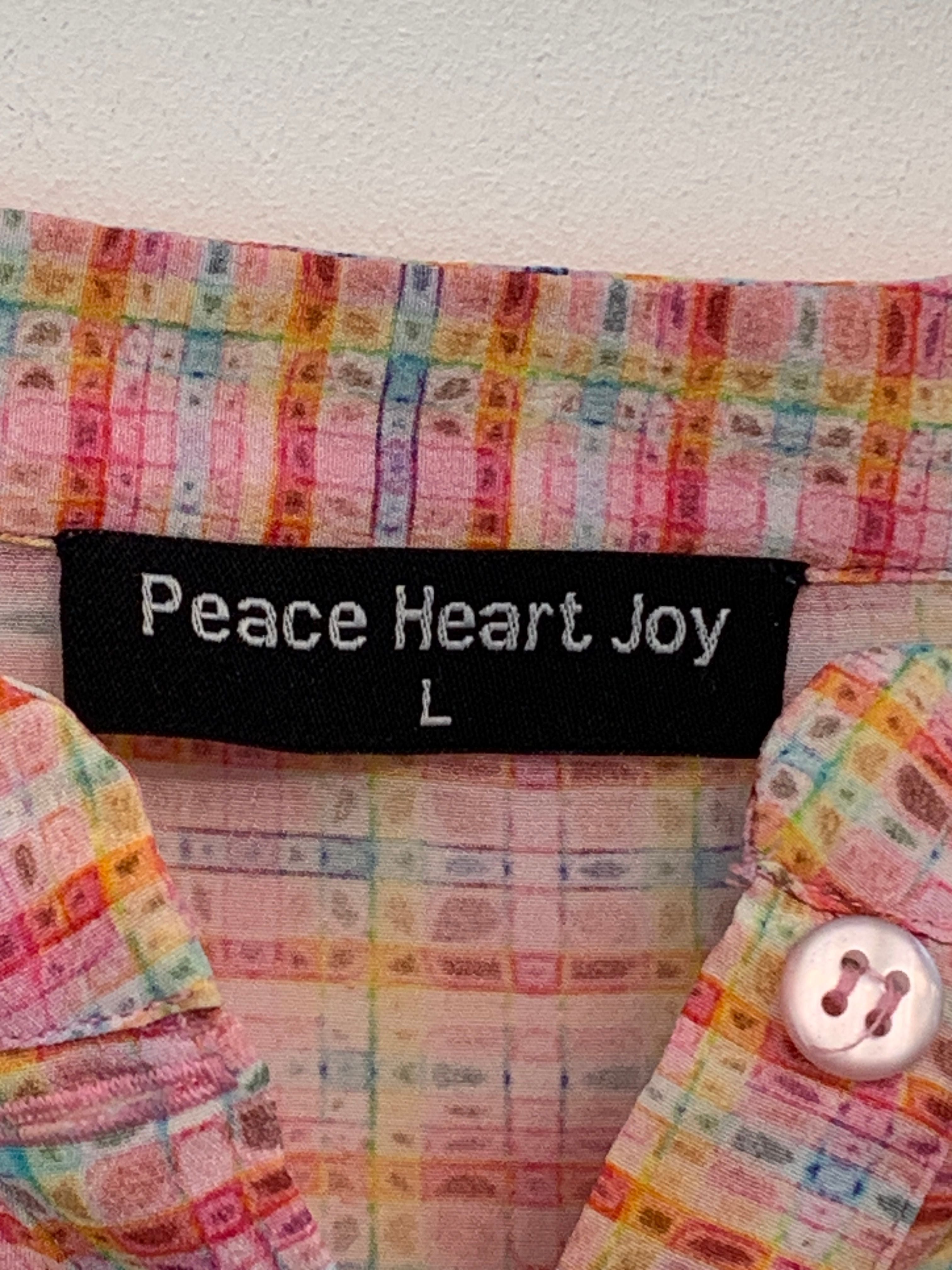 Peace Heart Joy Bluse