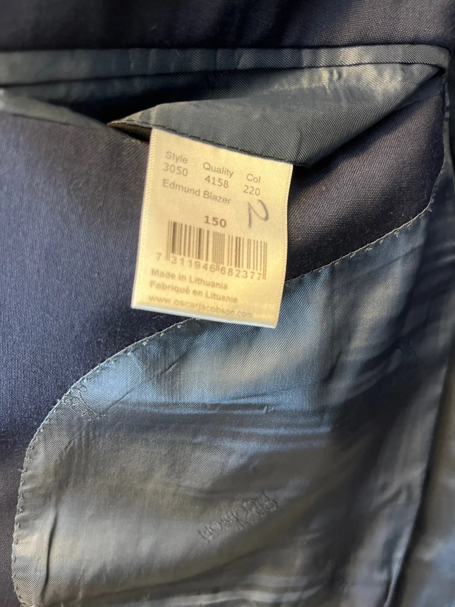 Oscar Jacobson habit jakke