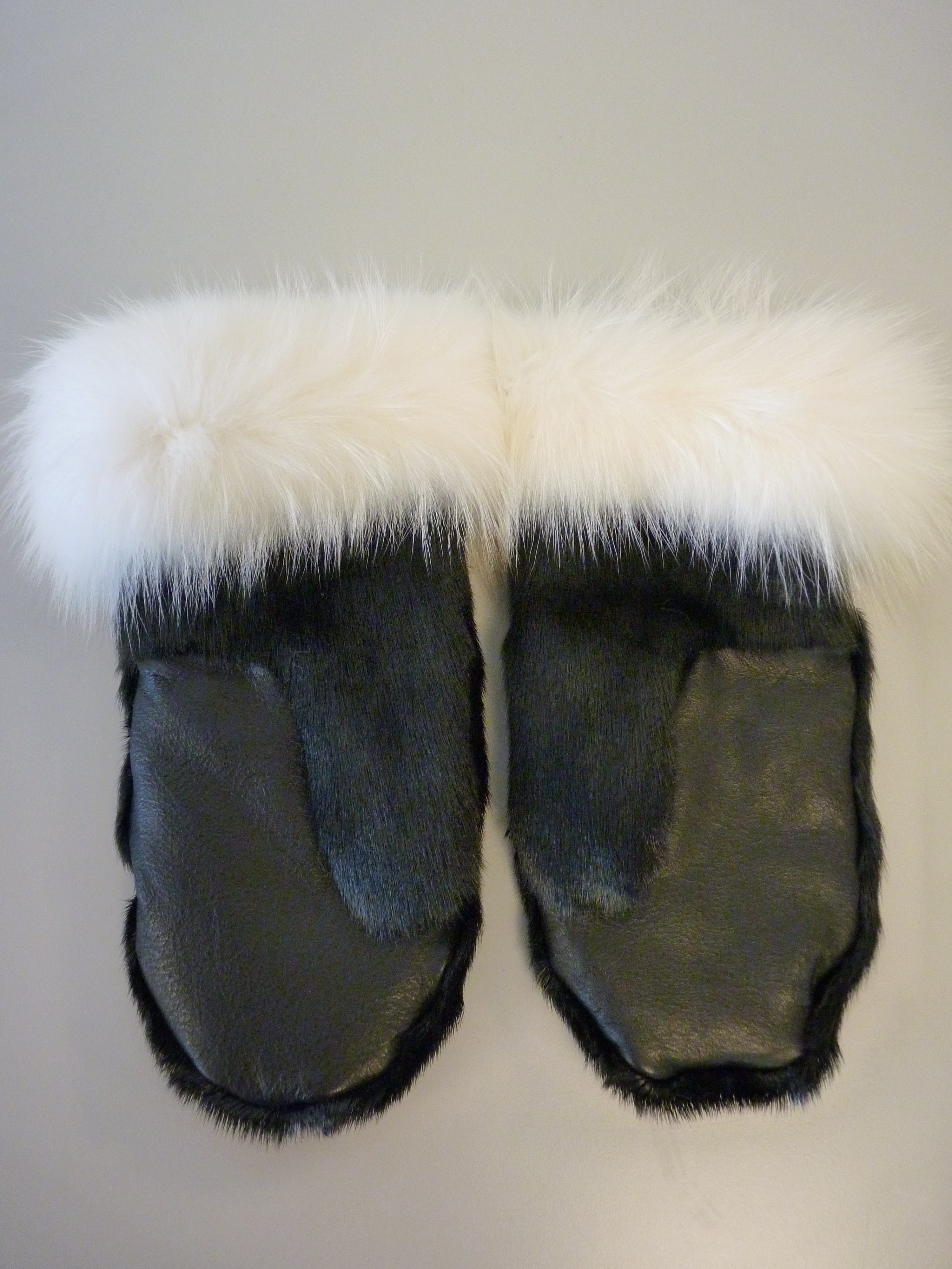 Sælskinds jakke med luffer