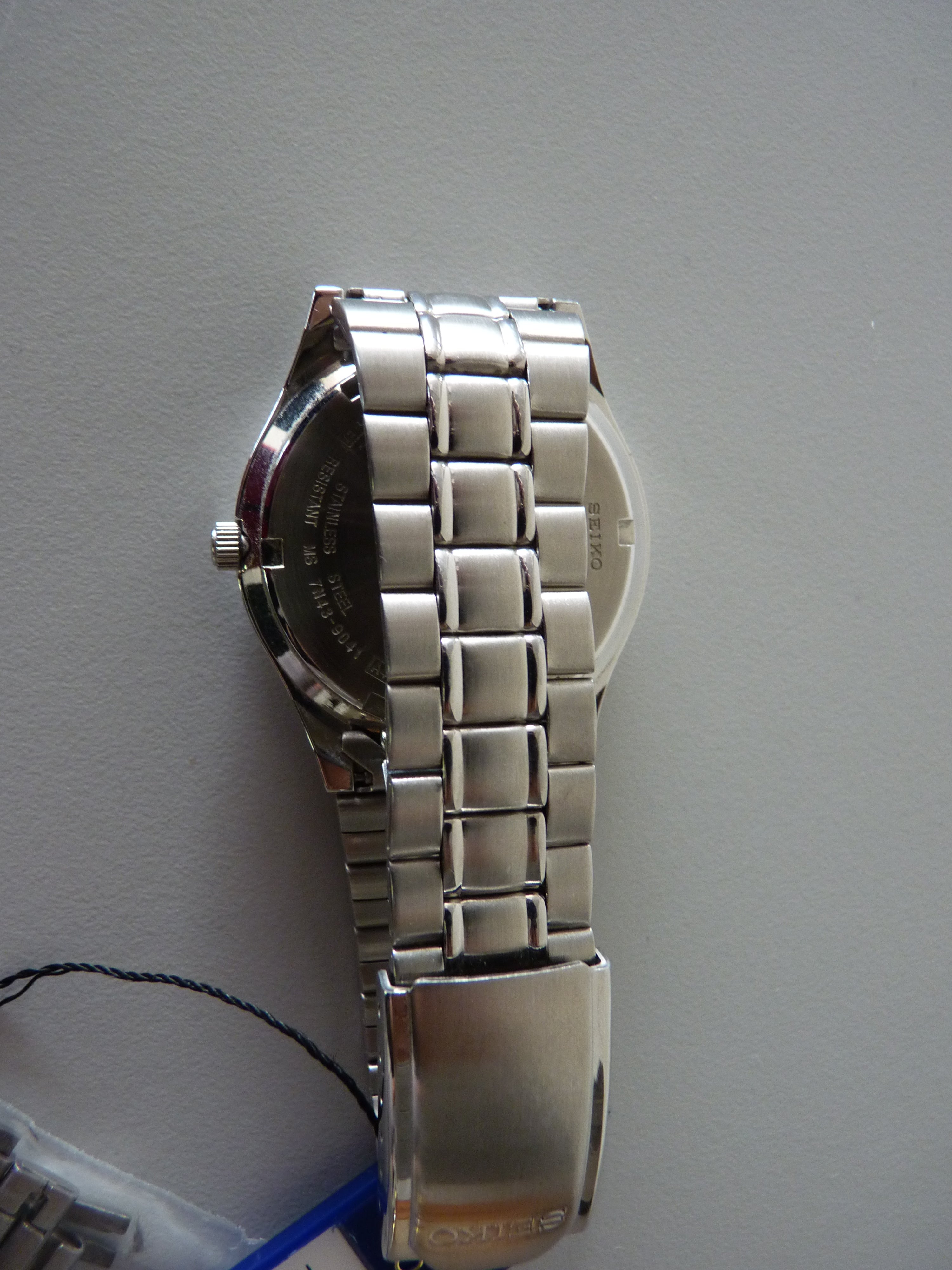Seiko ur i stål