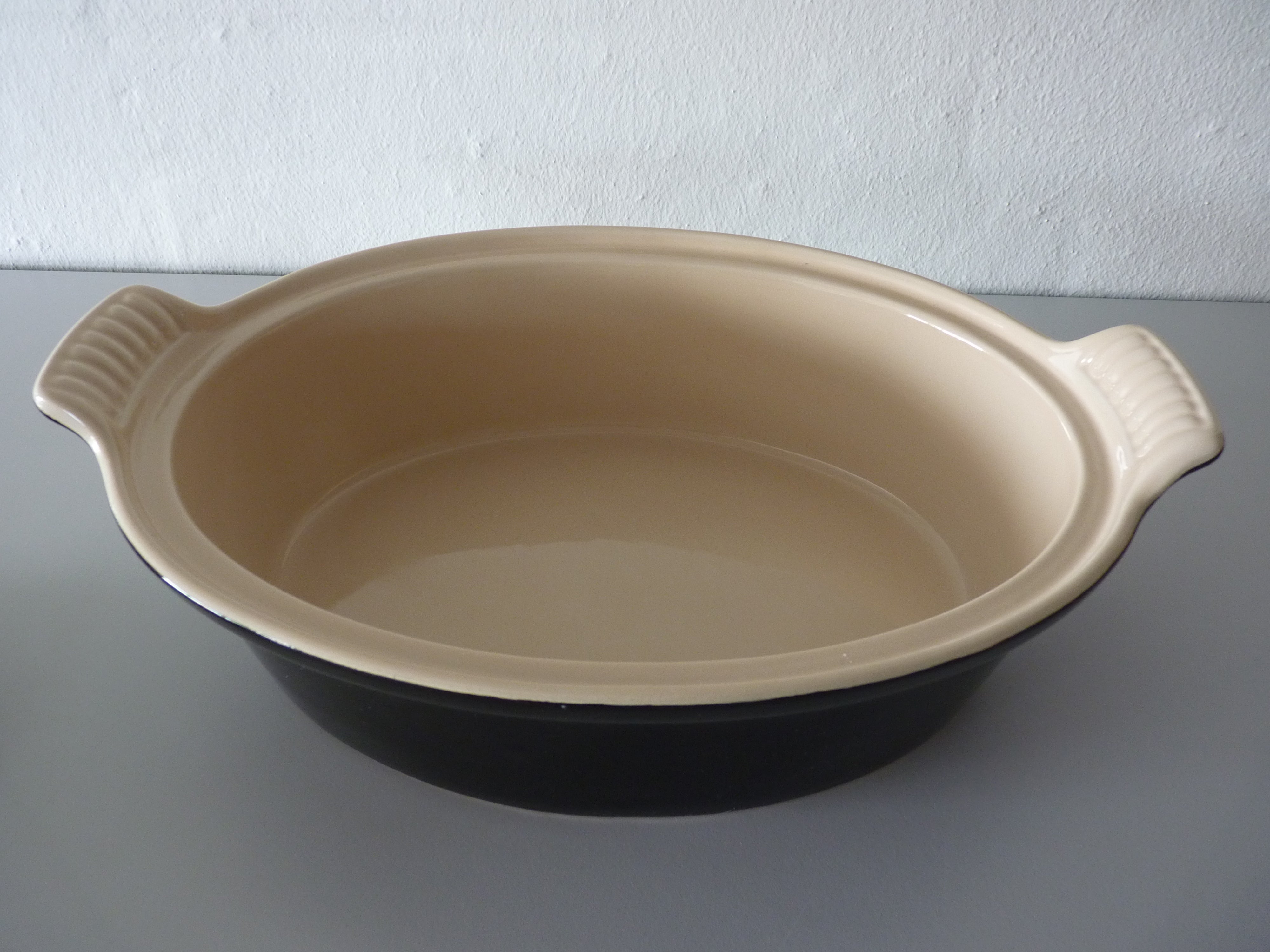 Le Creuset oval stegeso med låg