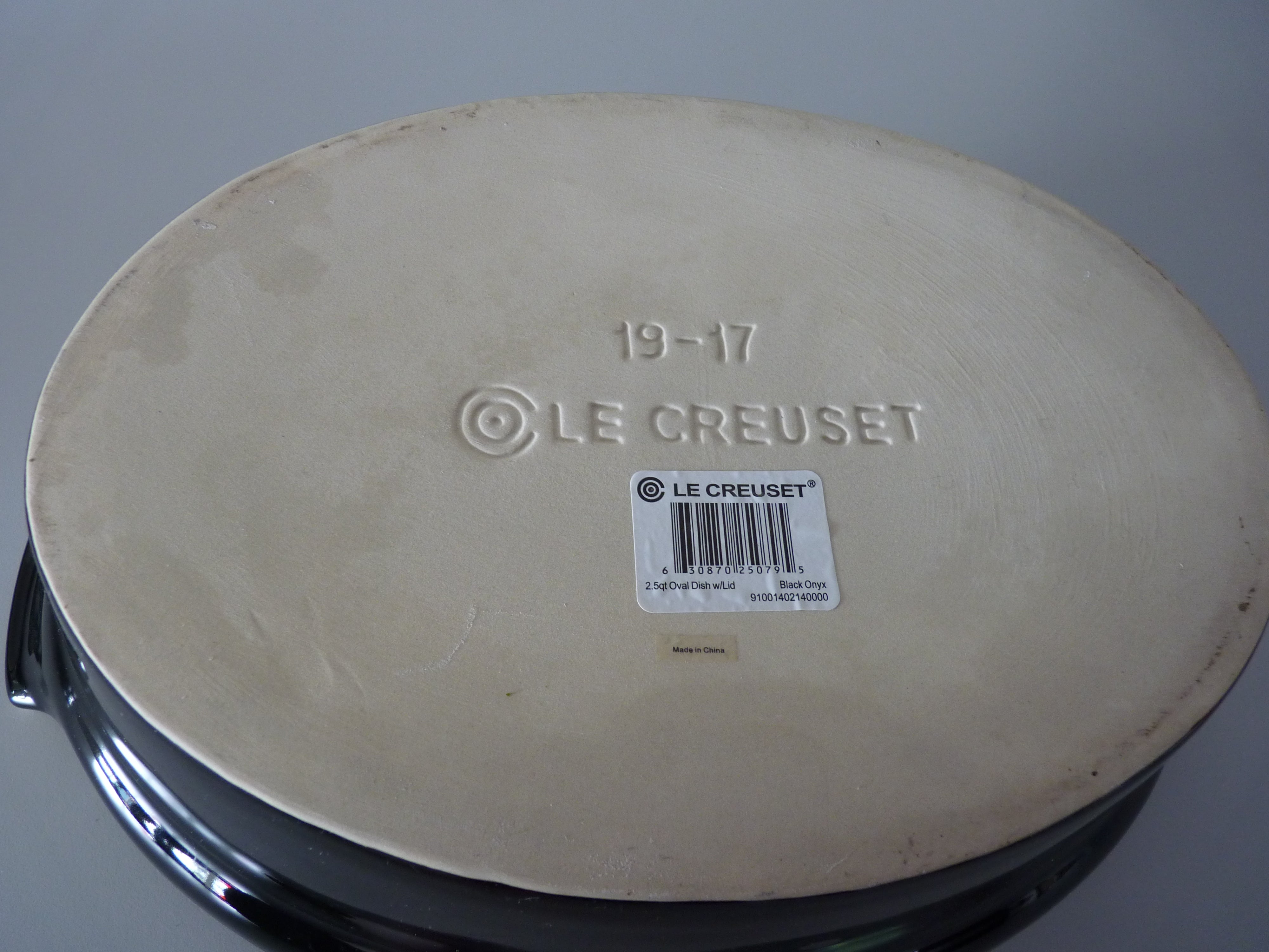 Le Creuset oval stegeso med låg