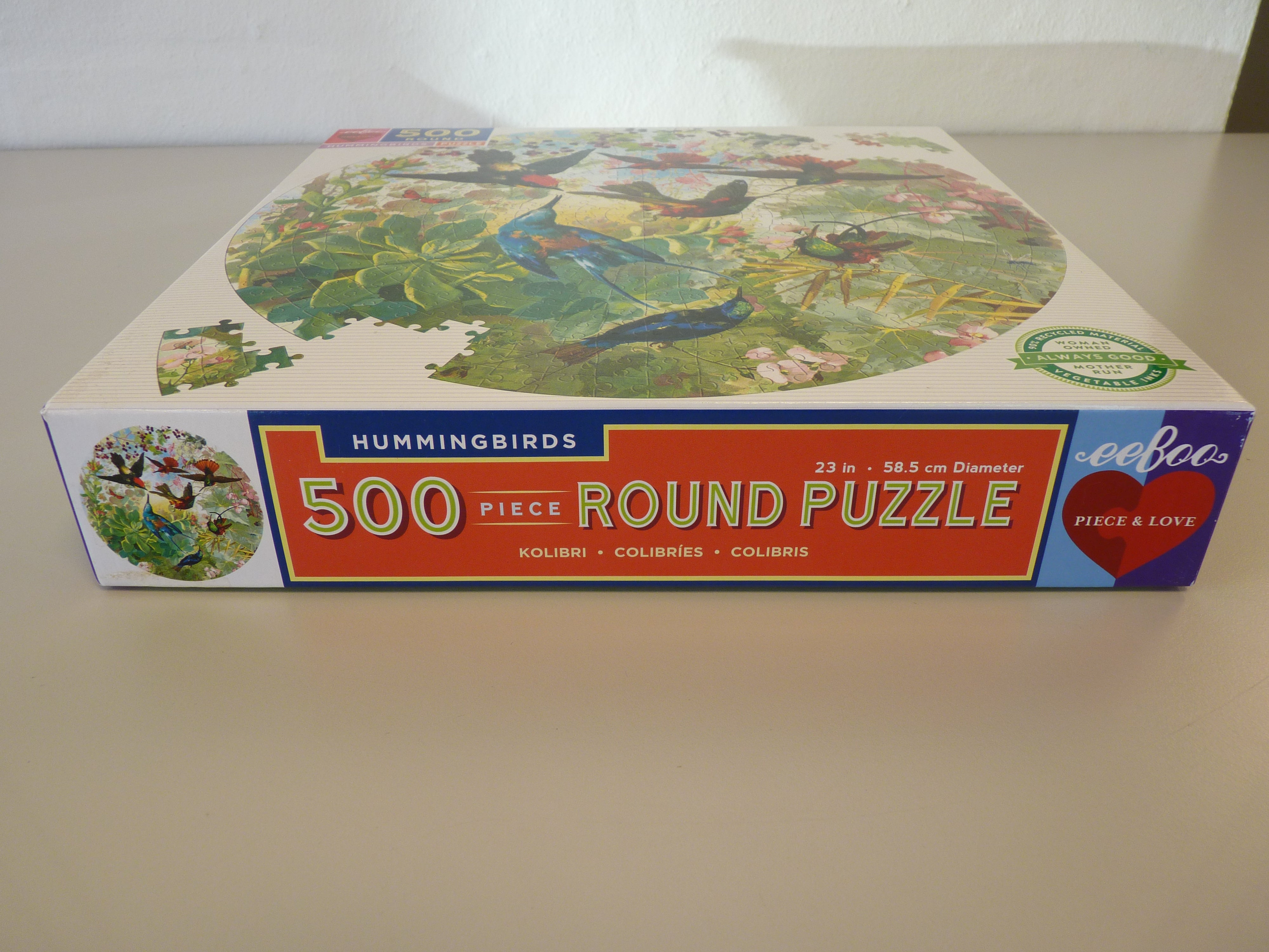 eeBoo puzzle 500 brikker