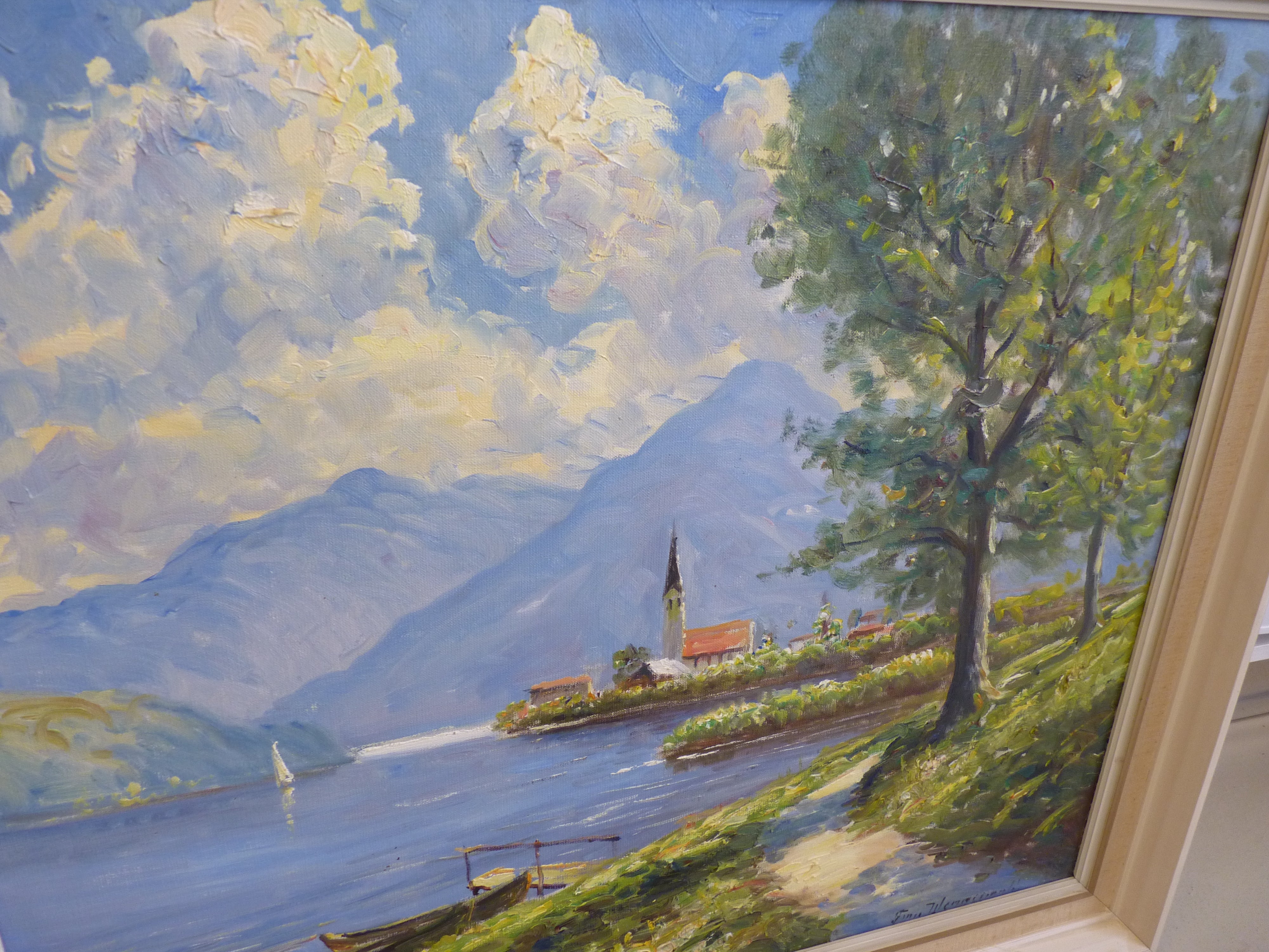 Finn Wernerwald maleri