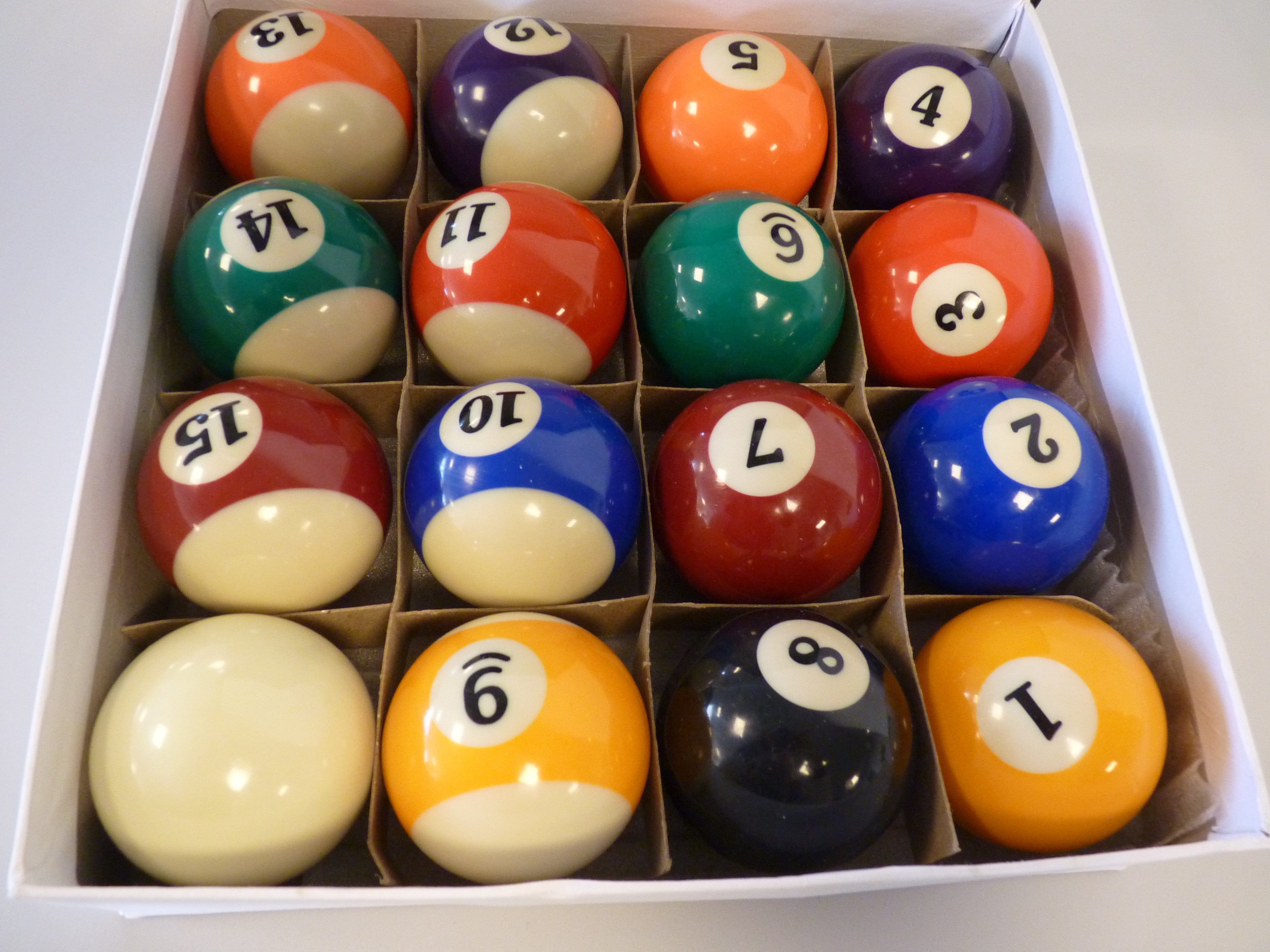 Pool kugler - 16 stk.