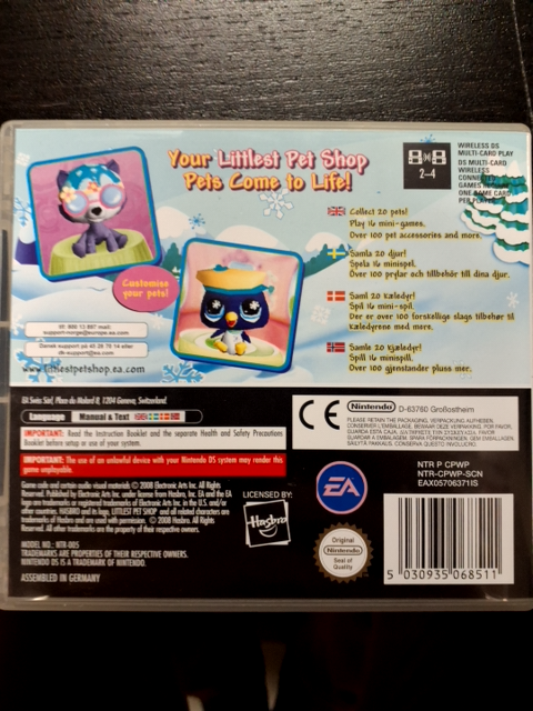 Littlest Pet Shop Winter Nintendo DS