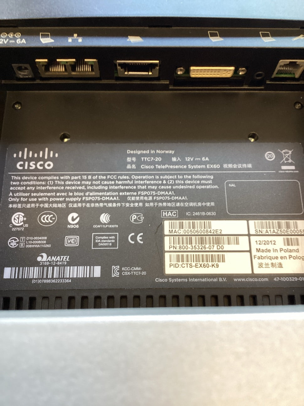 CISCO EX60
