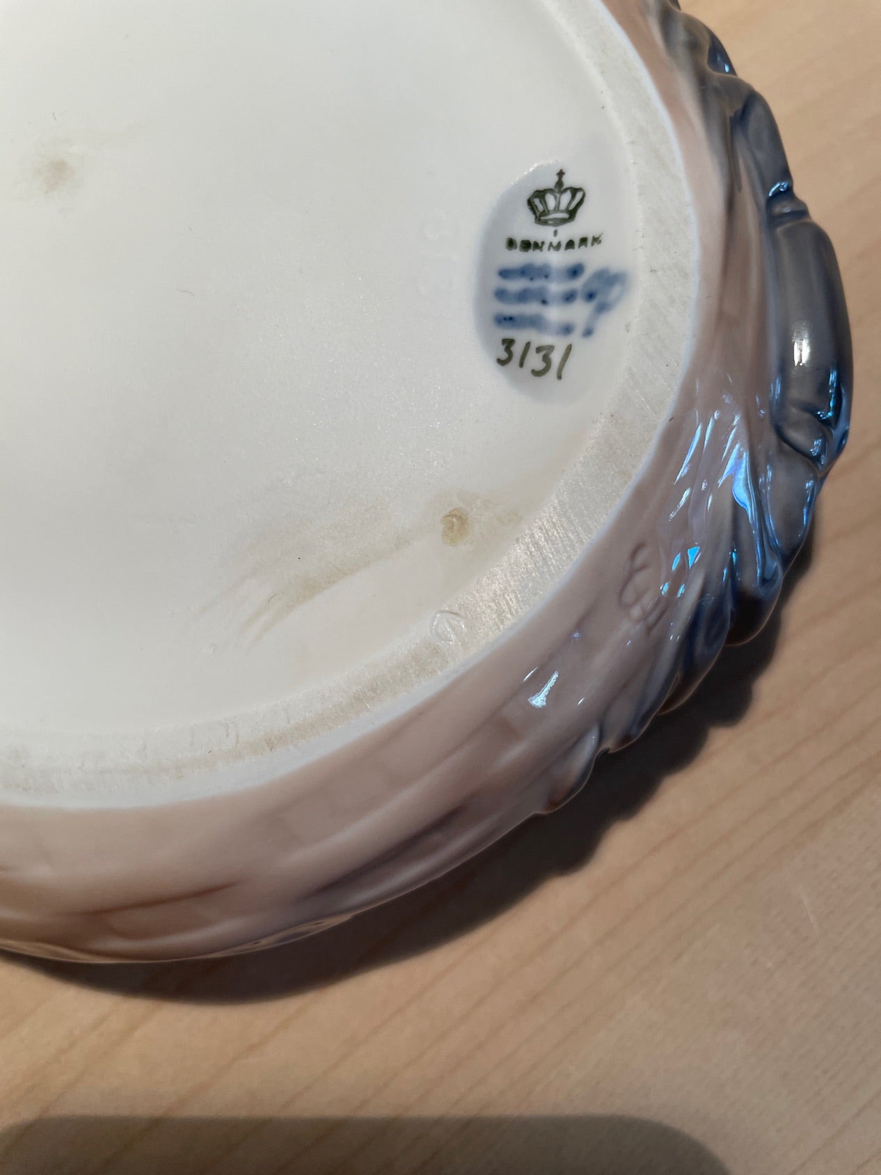 Royal Copenhagen skål med krabbe