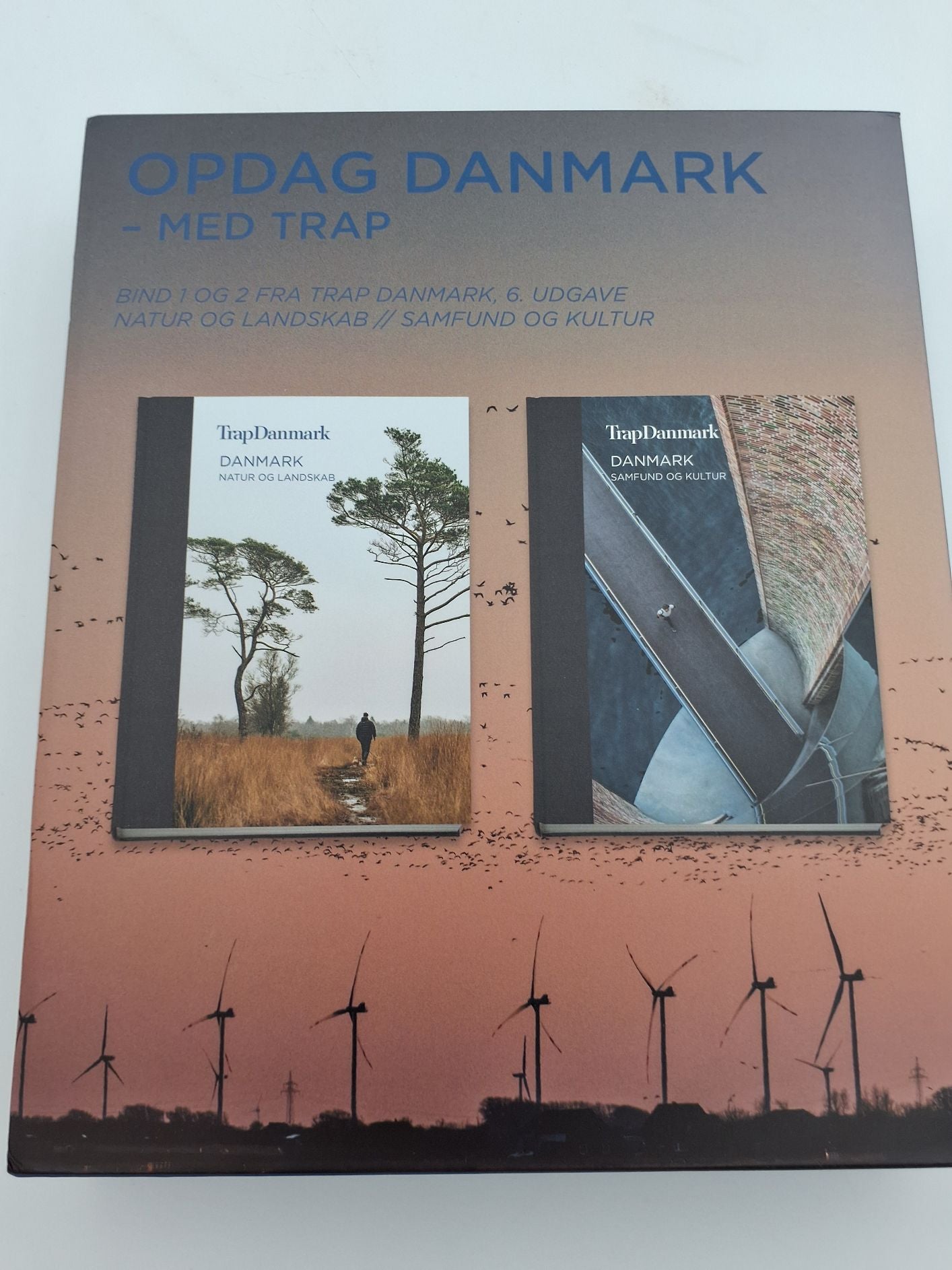 Opdag Danmark-med Trap bind 1 og 2 fra Trap Danmark