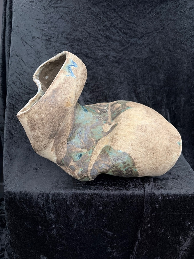Abstrakt keramik vase