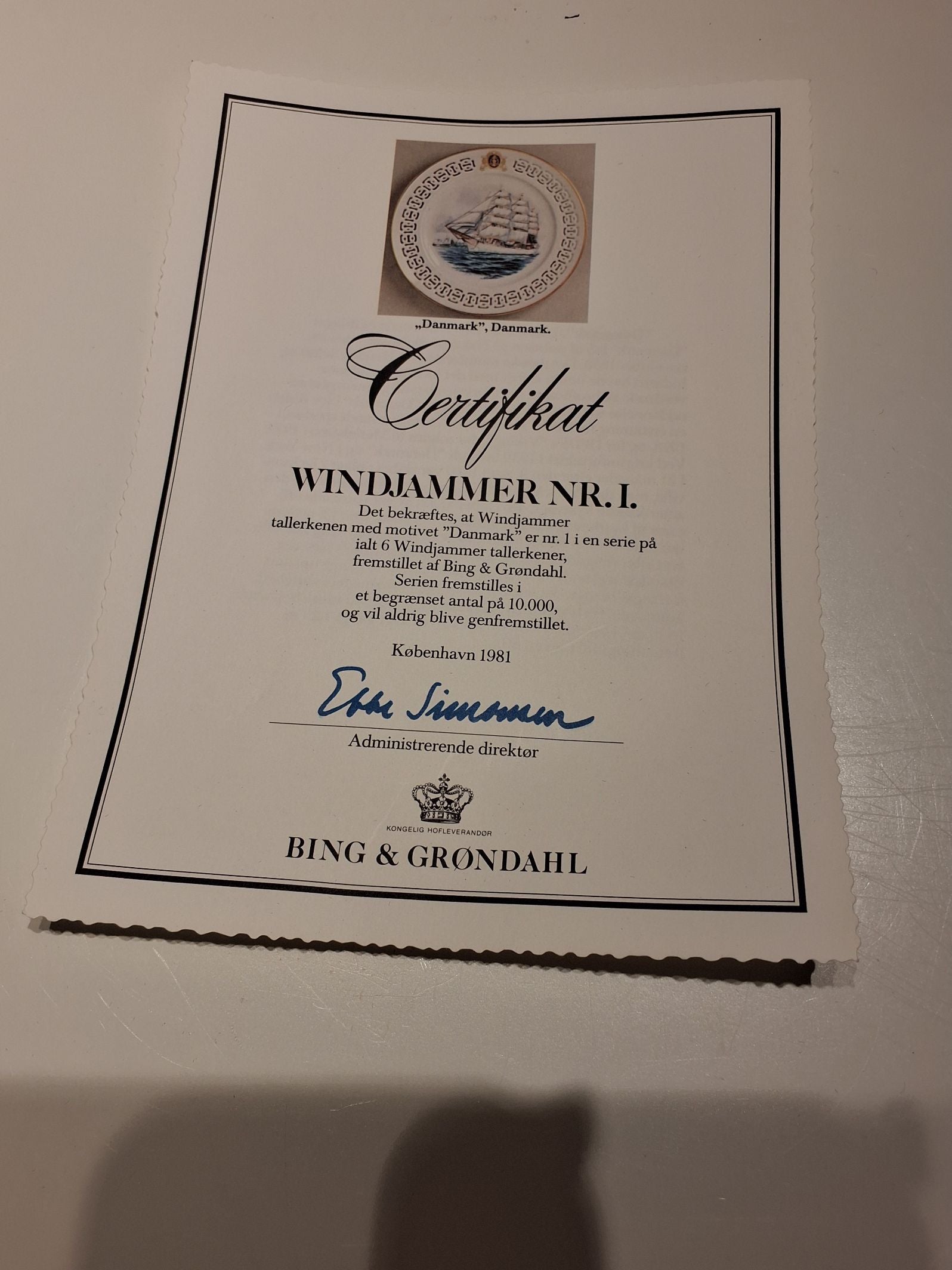 Windjammer nr. 1