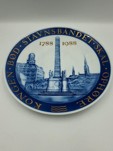 Royal Copenhagen platte Bondefrigørelsen
