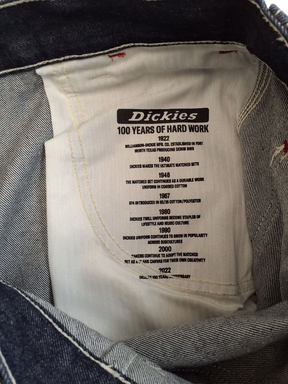 Dickies Denim 100 Pant