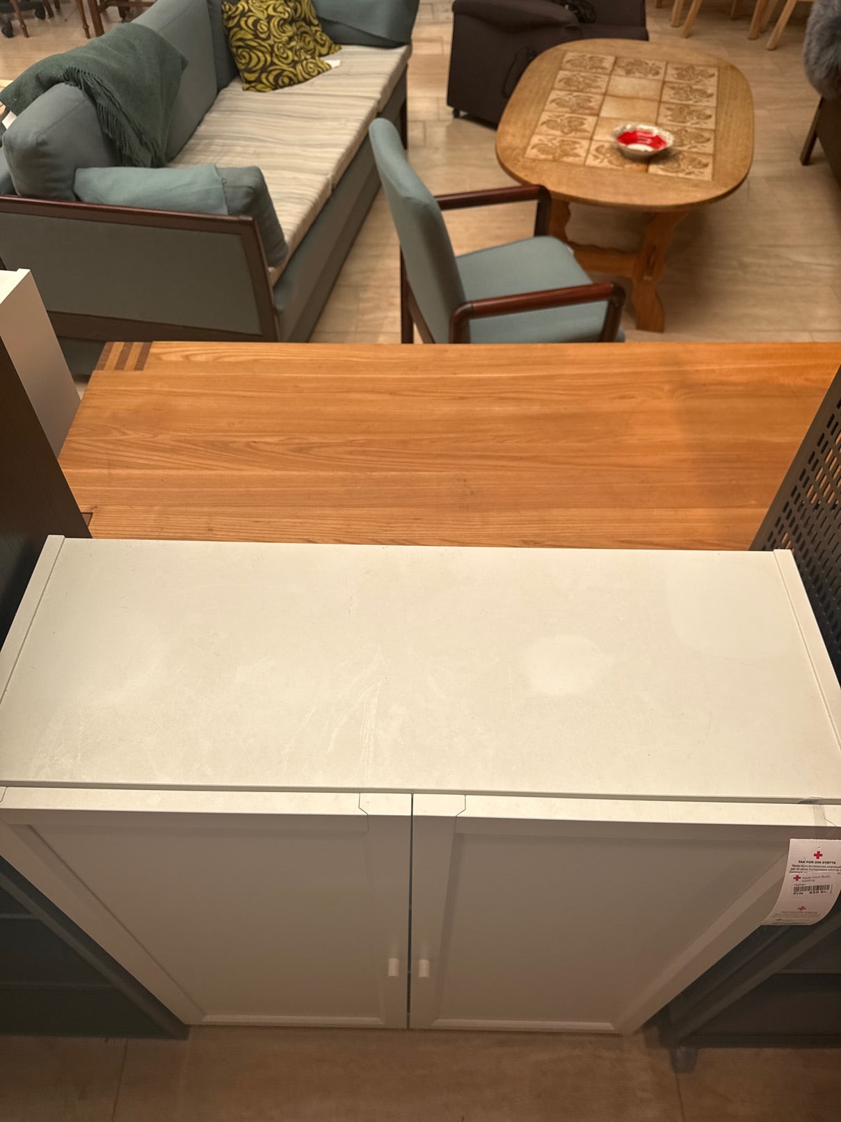 Kommode skab i hvid "IKEA"