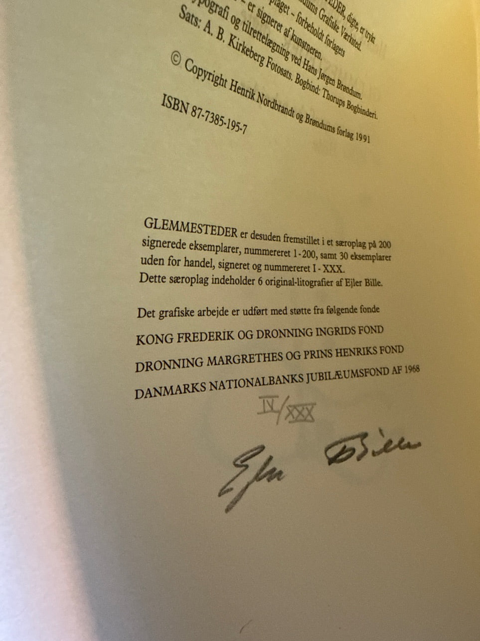 Henrik Nordbrandt: Glemmesteder