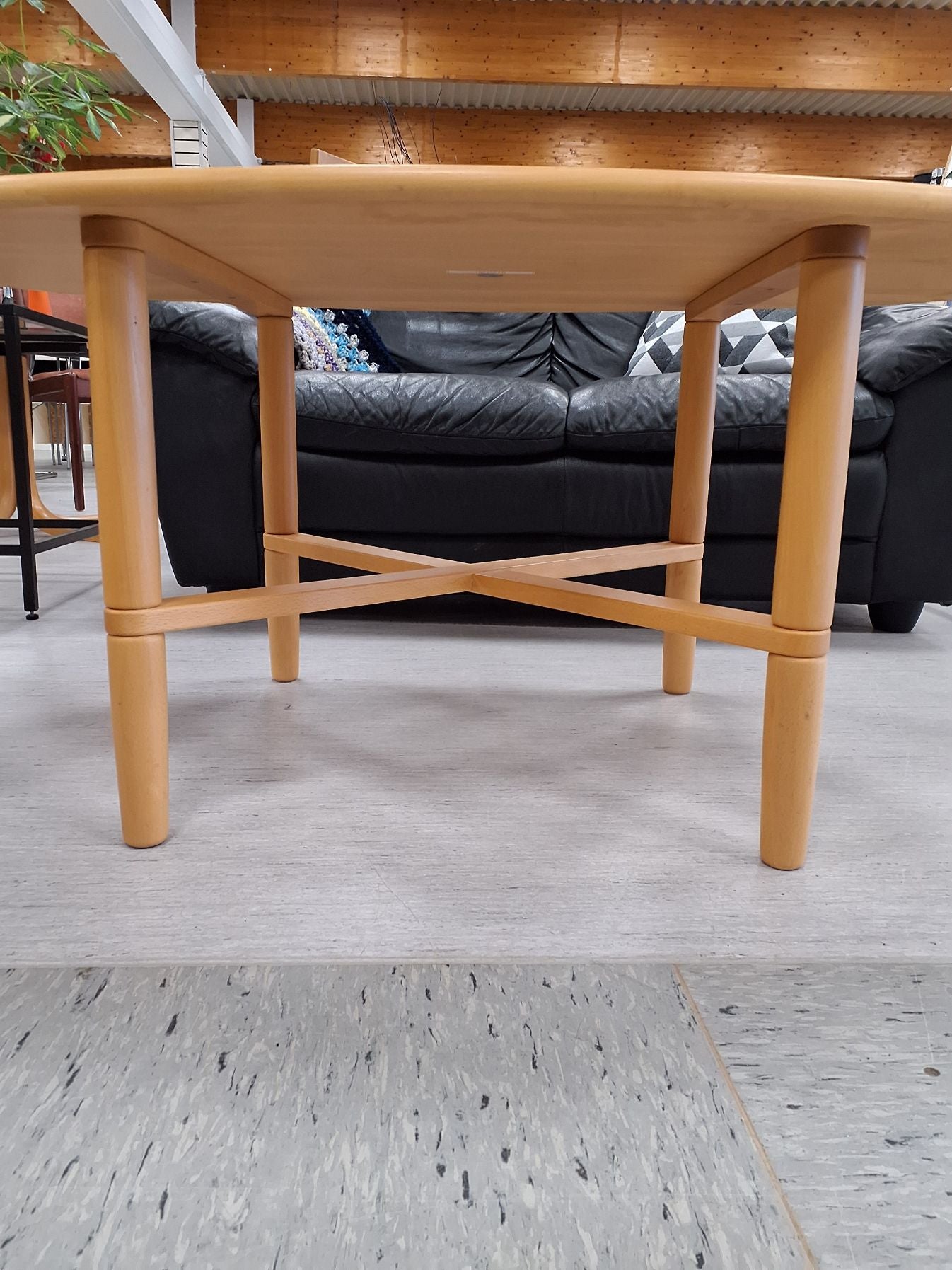 Haslev sofabord oval