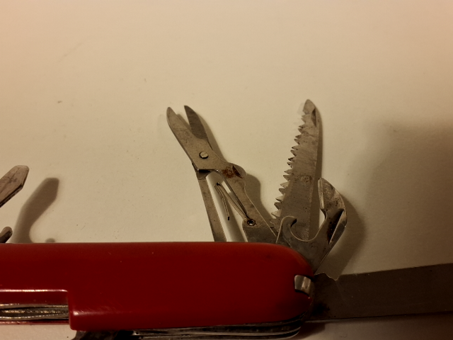 Vintage Switzer kniv 11 dele