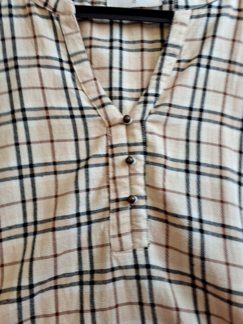 Cream Bluse (G705)
