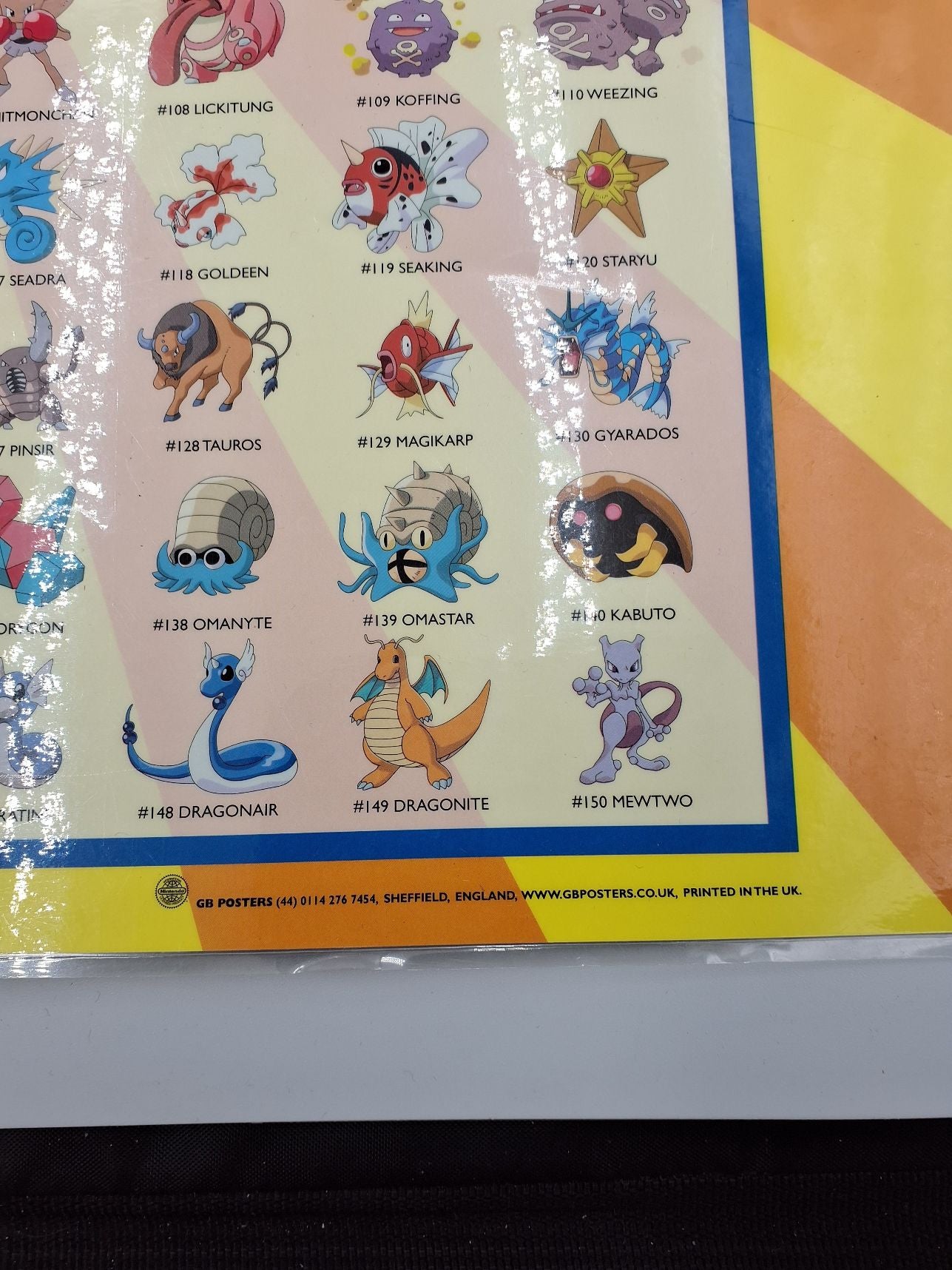 Vintage Pokémon plakat