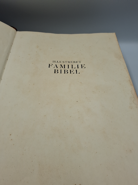 Illustreret familie bibel