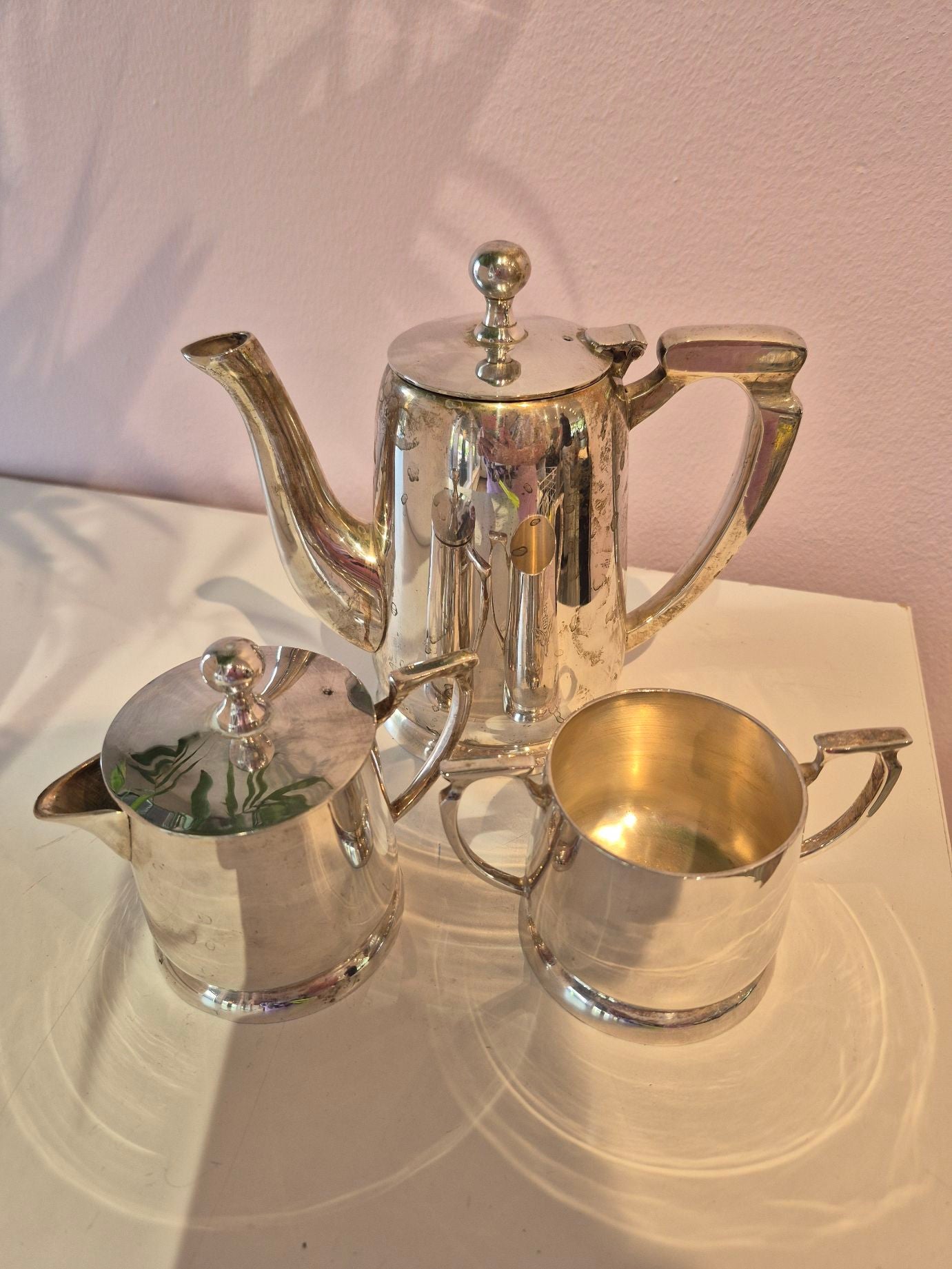 Sukker/fløde/kaffe kande