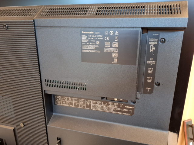 Panasonic Oled 55' Tommer