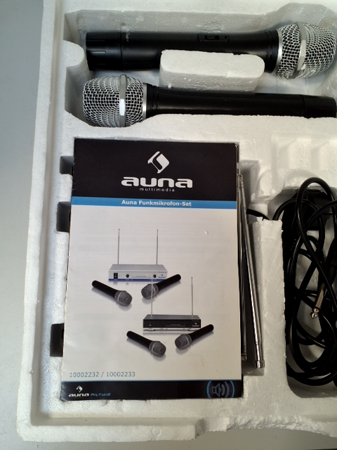Auna VHF Funkmicrofonsæt