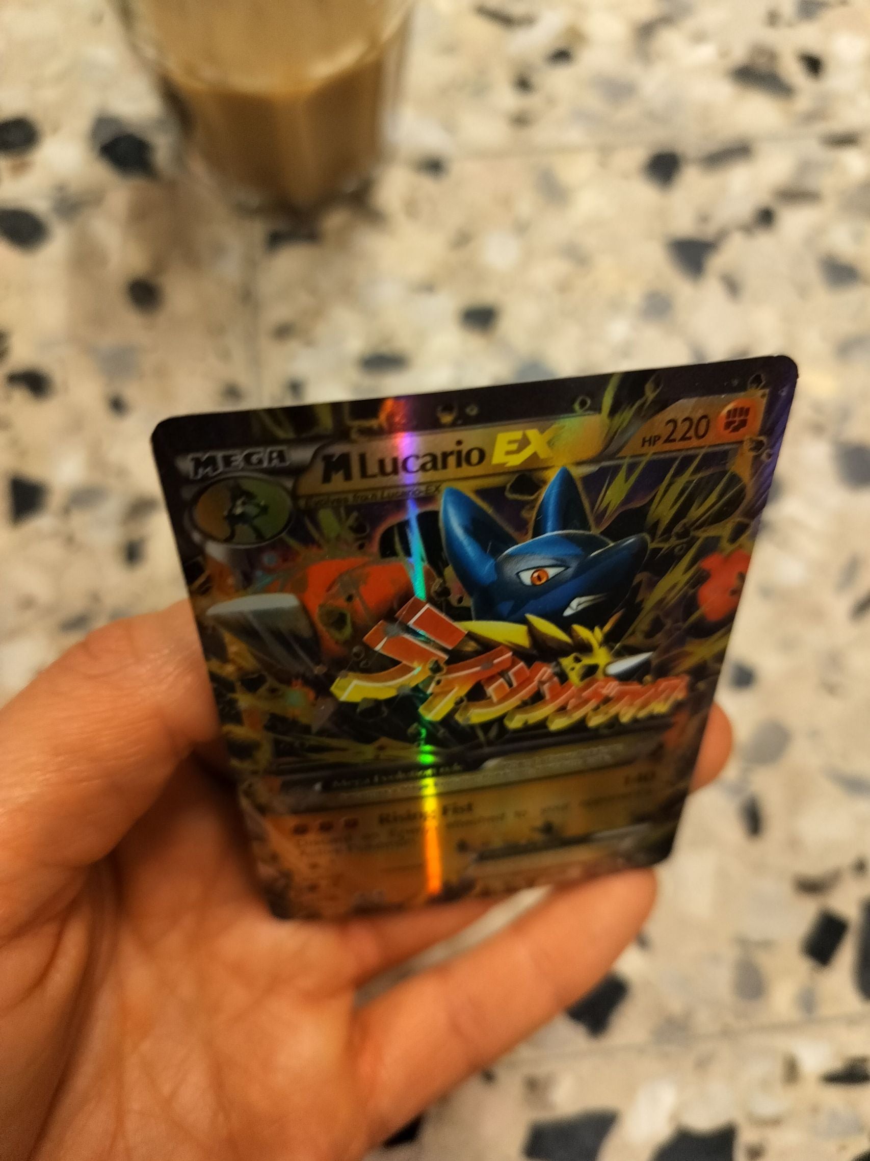 M Lucario-EX Pokémon-kort