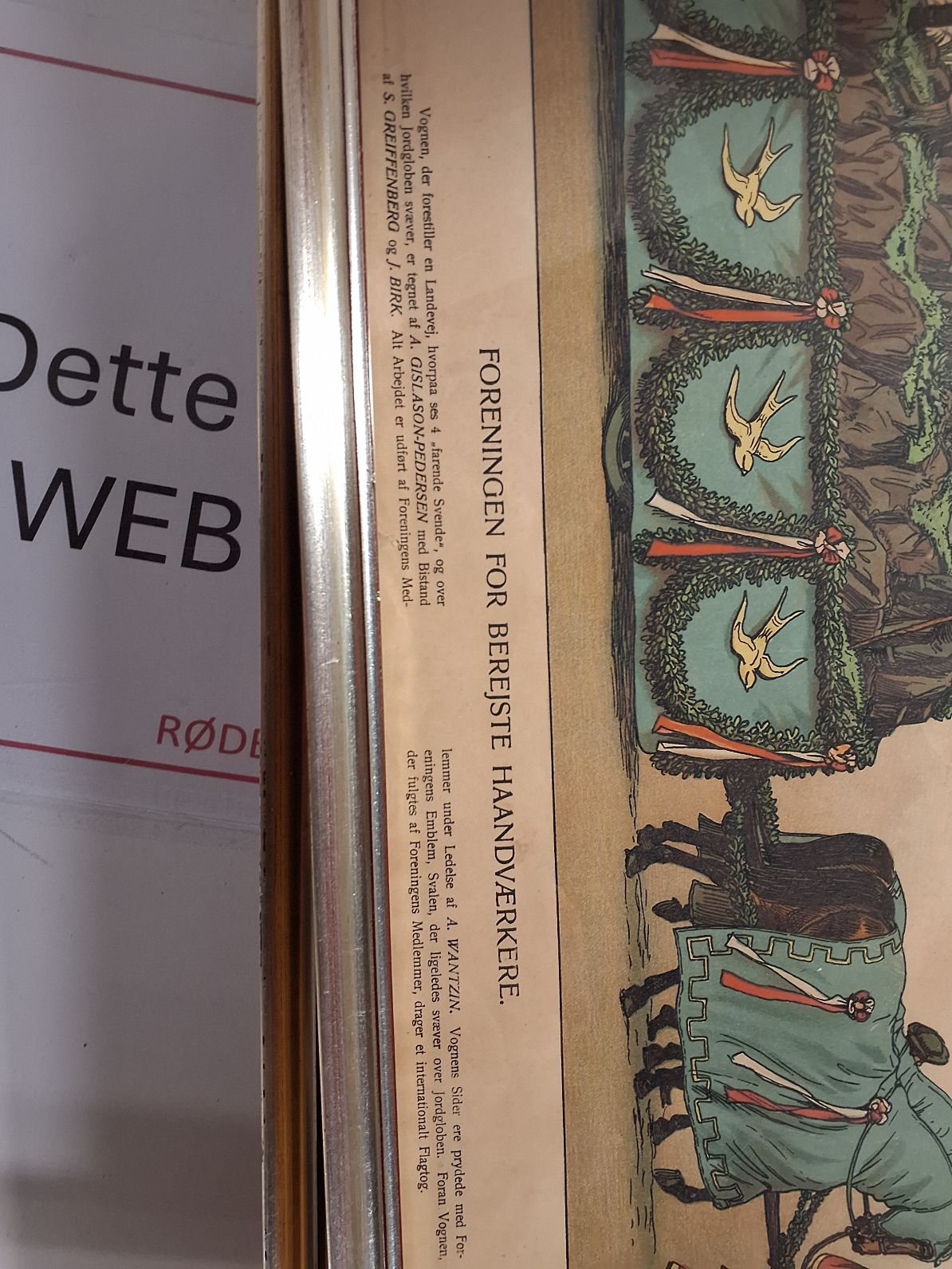 3 stk. DI Håndværksjub. 25 år 1904