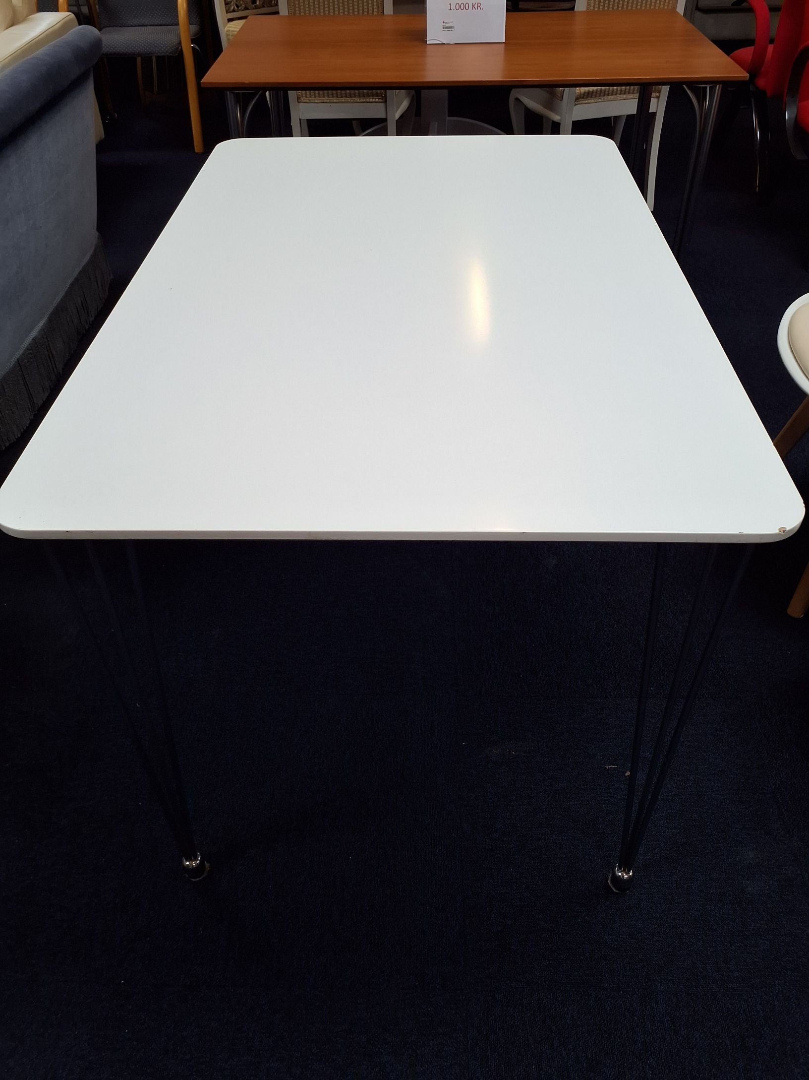 Hvidt spisebord