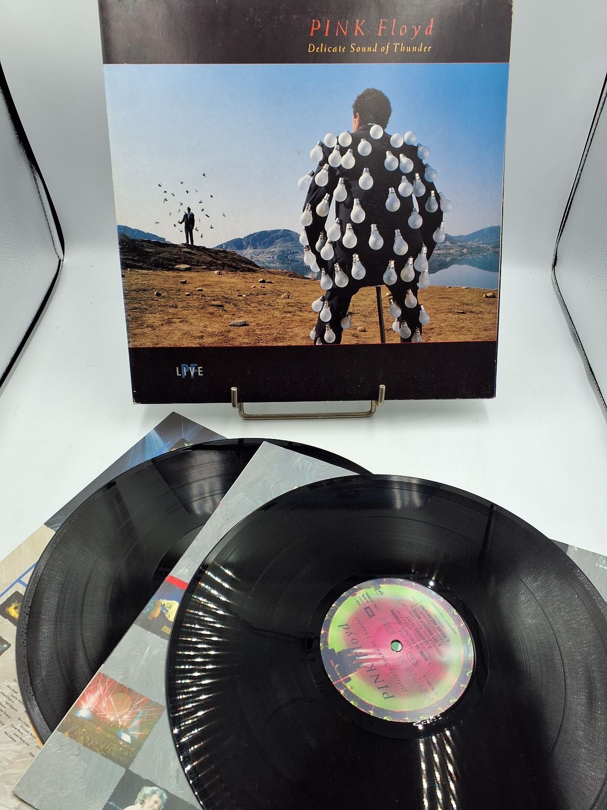 Pink Floyd Dobbelt LP Live