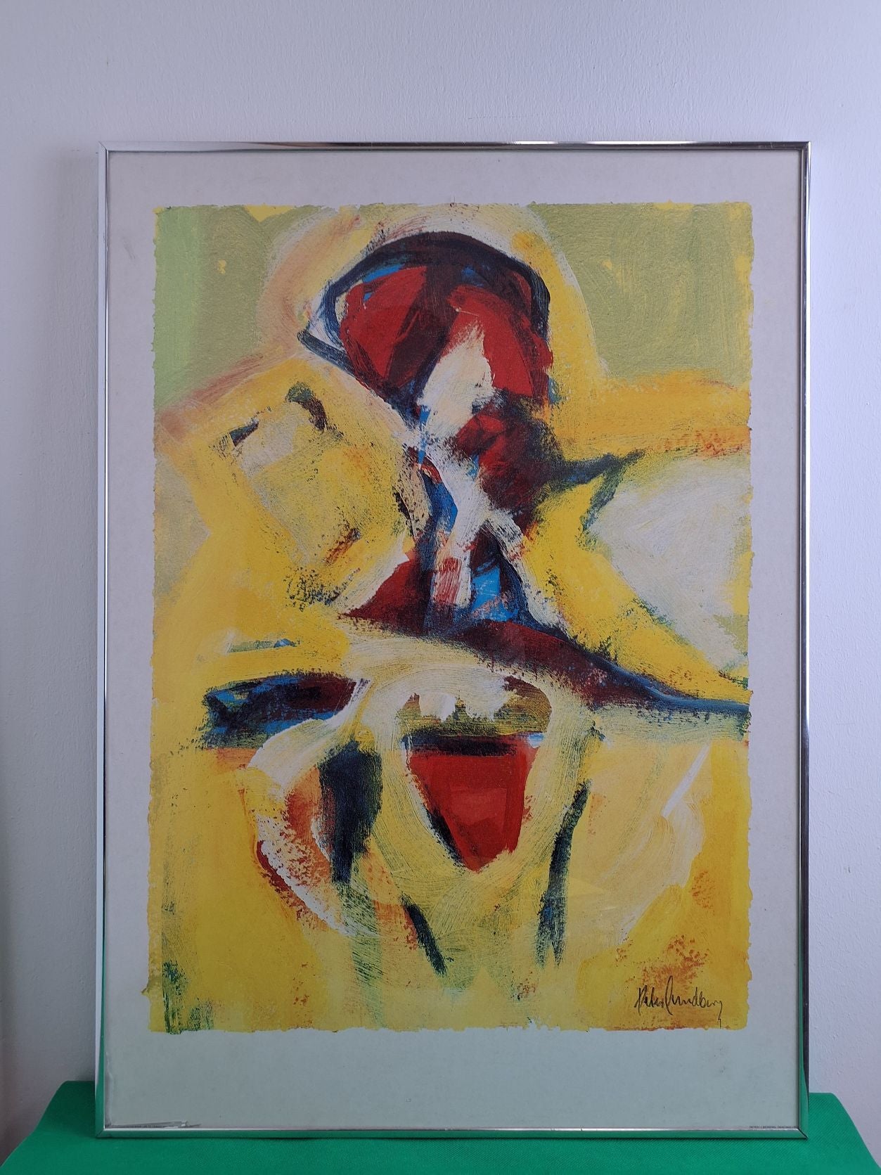 Plakat gul Peter Lundberg
