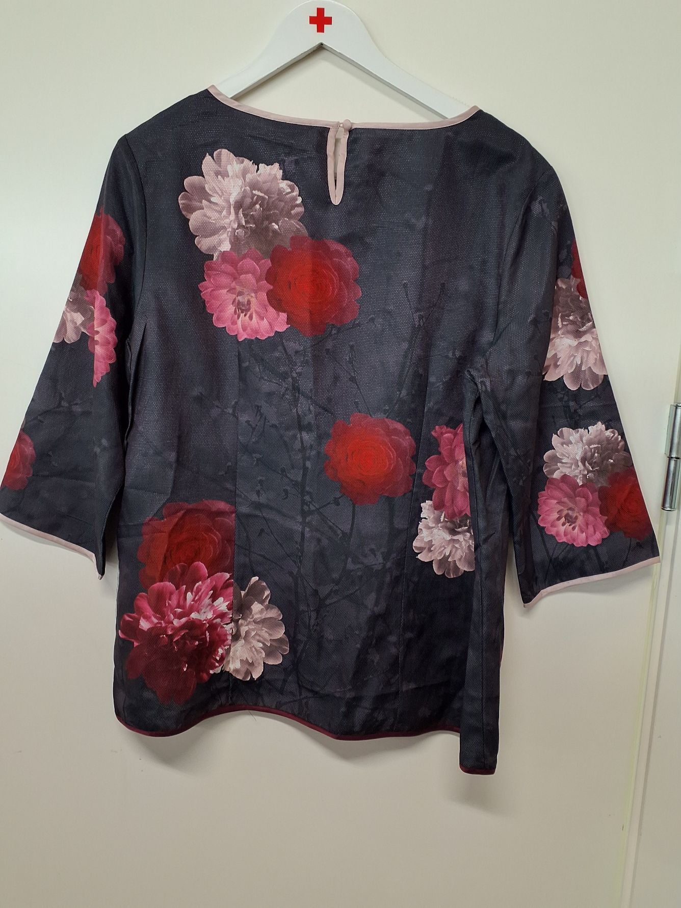 Creton Bluse blomstret