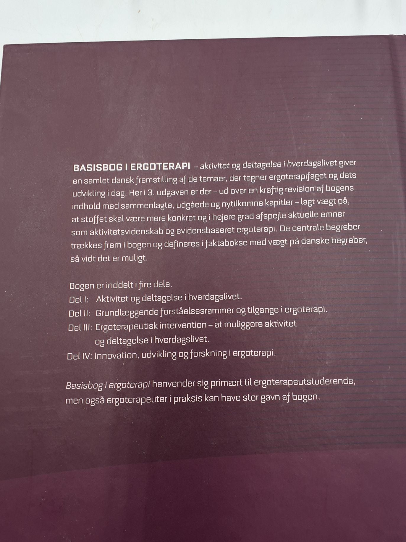Basisbog Ergoterapi