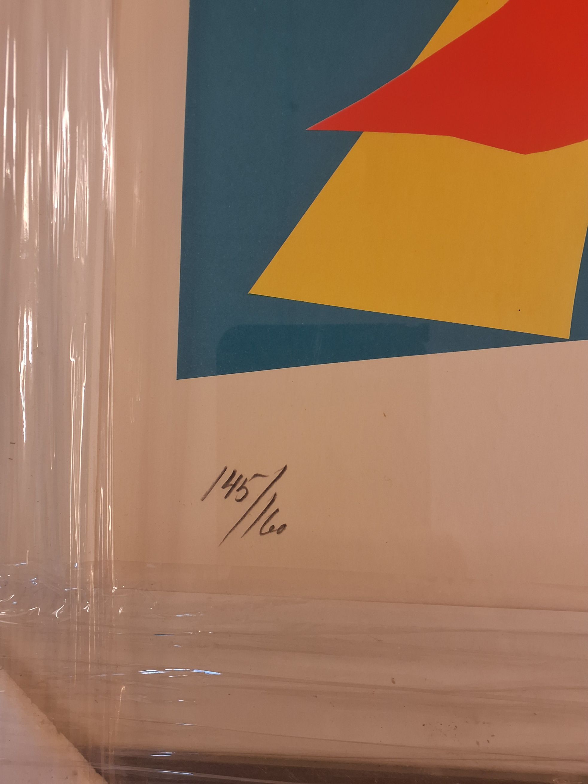 Richard Mortsensen Litografi 1969