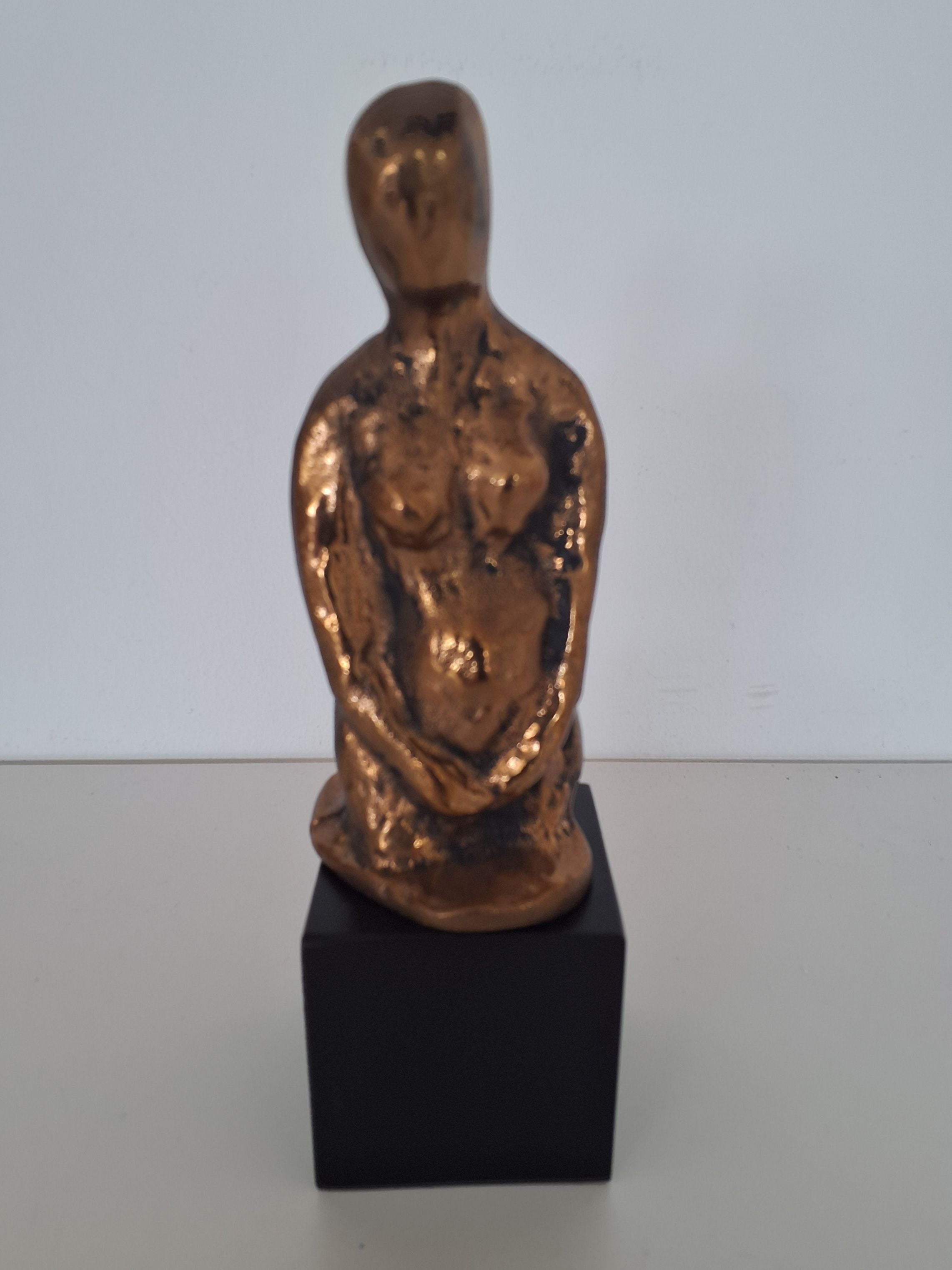 Marken Christensenen Bronce figur