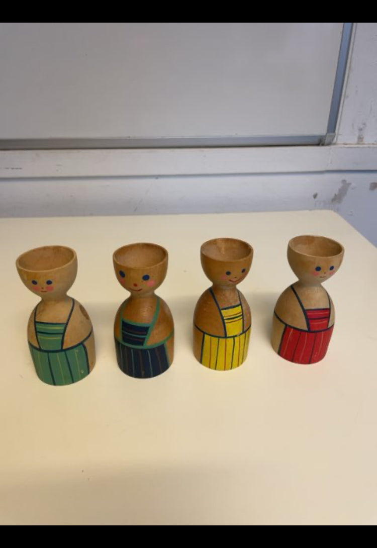 Svenske vintage æggebægre