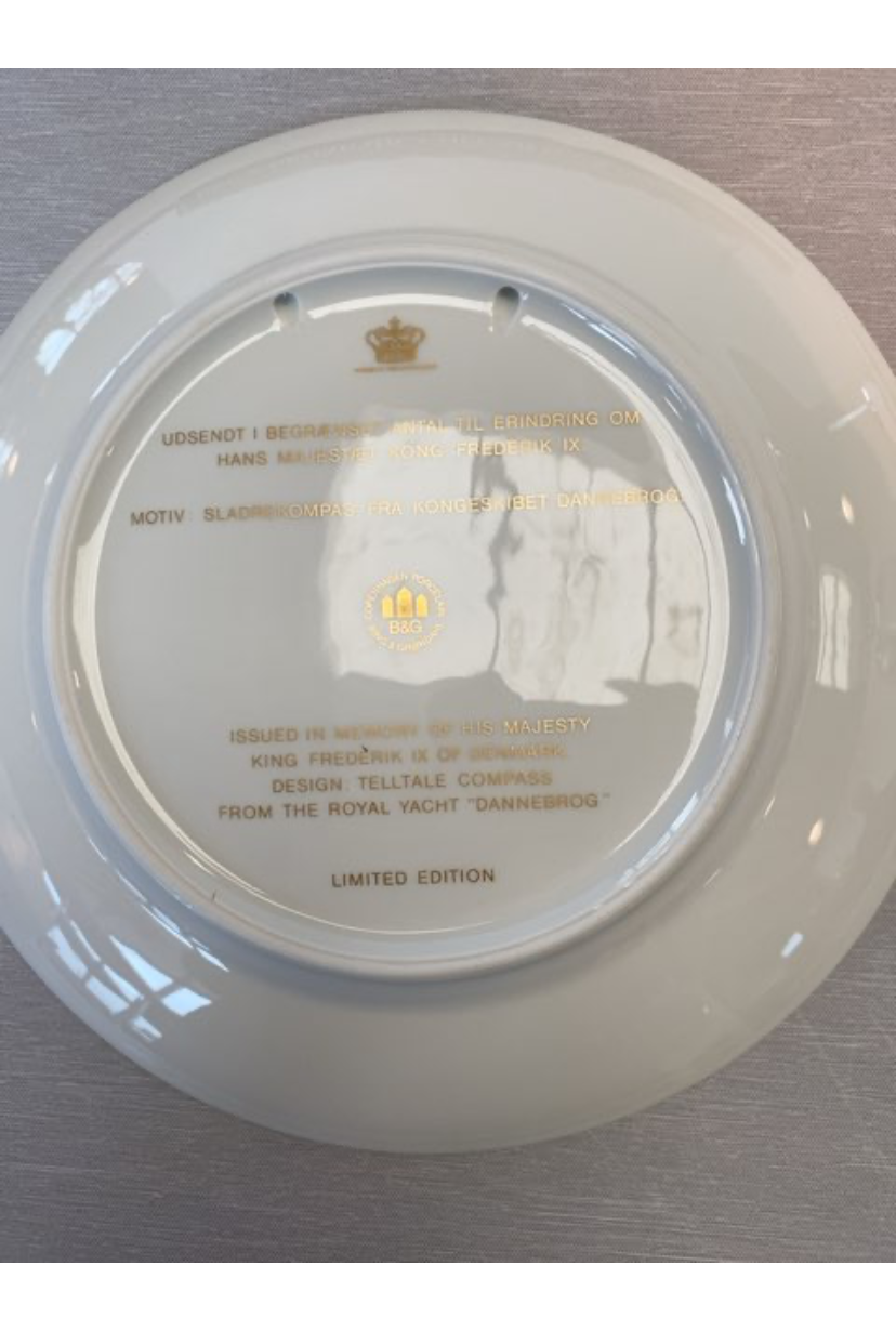 B&G minde platte Frederik 1x