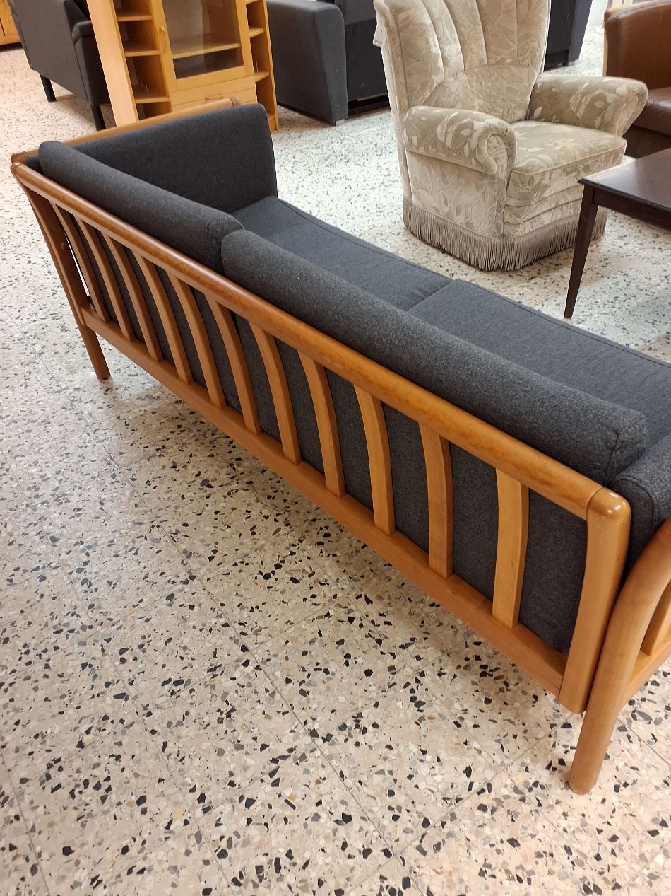 3 personers sofa grå