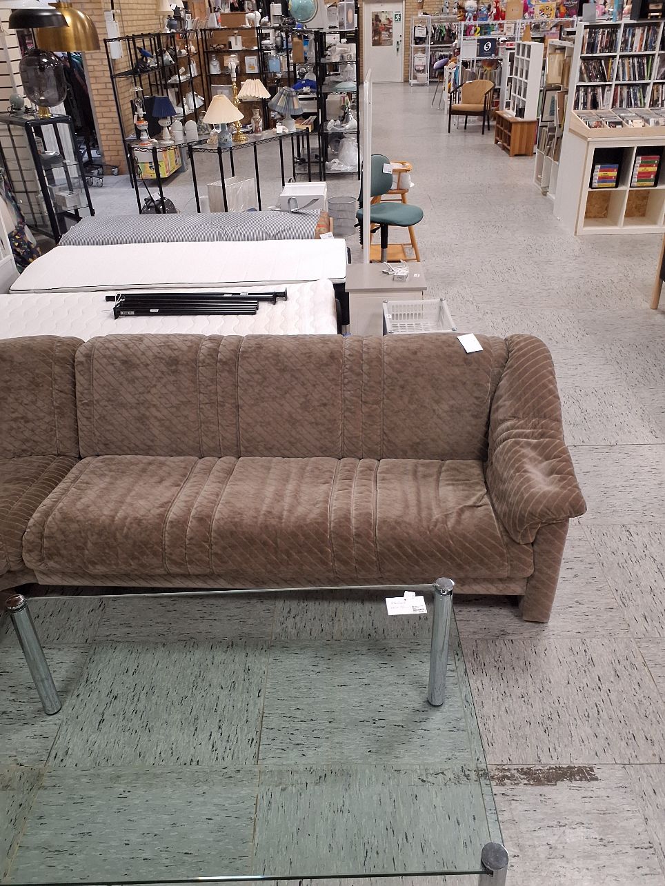 Brun Hjørnesofa
