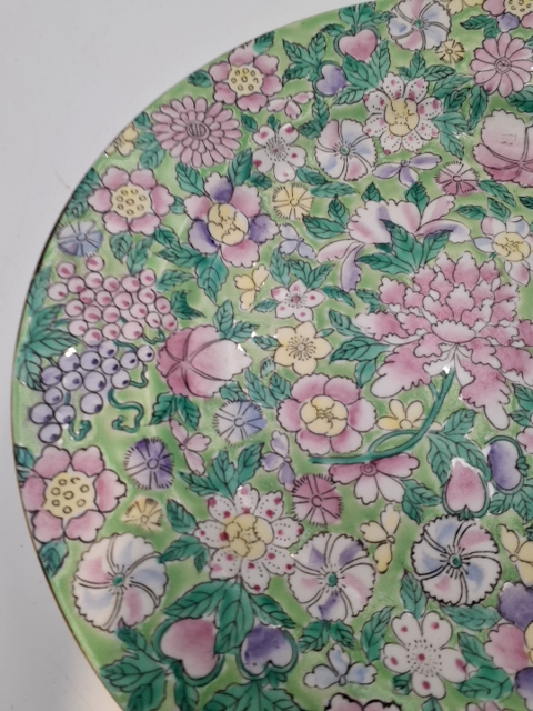 Kinesiske porcelænstallerkner