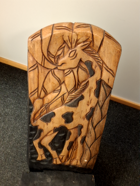 Afrikansk stol- lacy chair