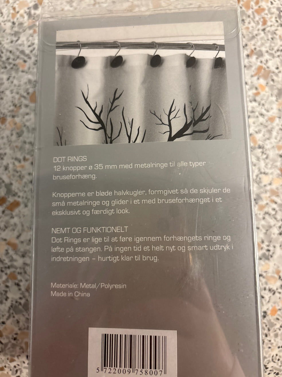 Södahl badeforhængsringe